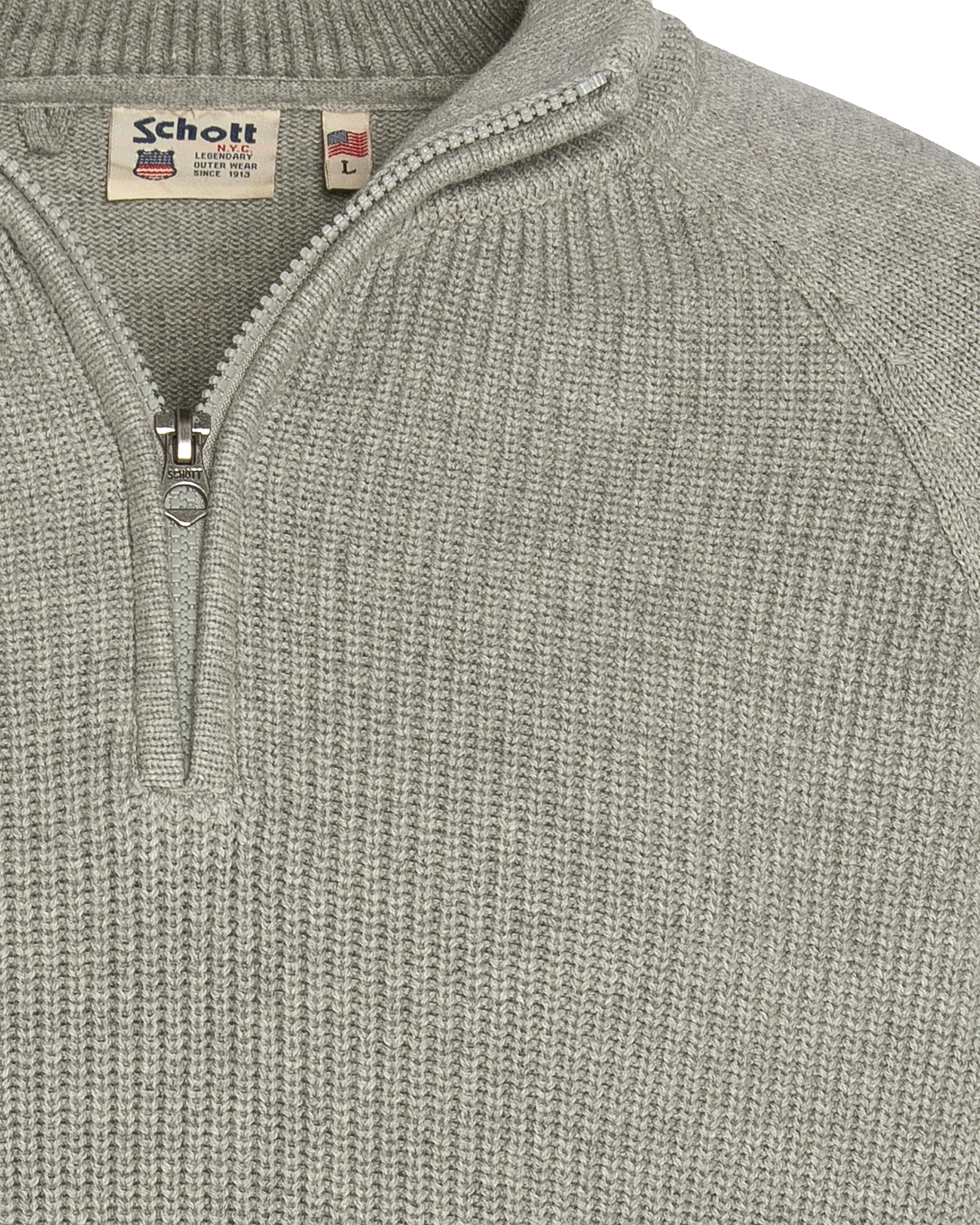Pull camionneur gris chiné-4