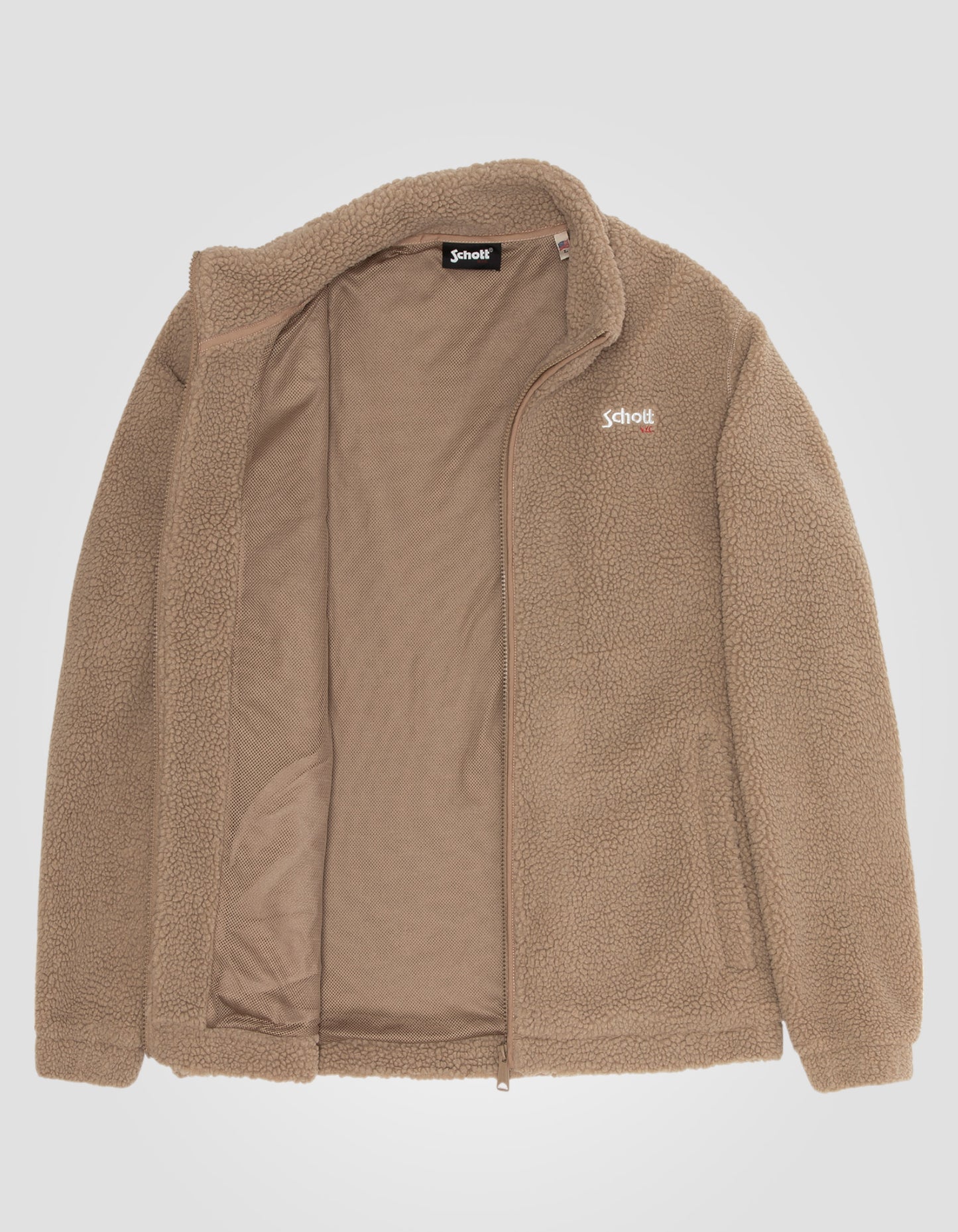 Polaire zippée sherpa