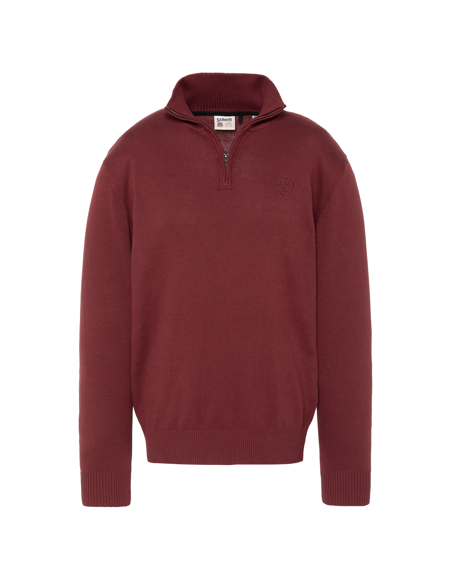 Pull camionneur bordeaux