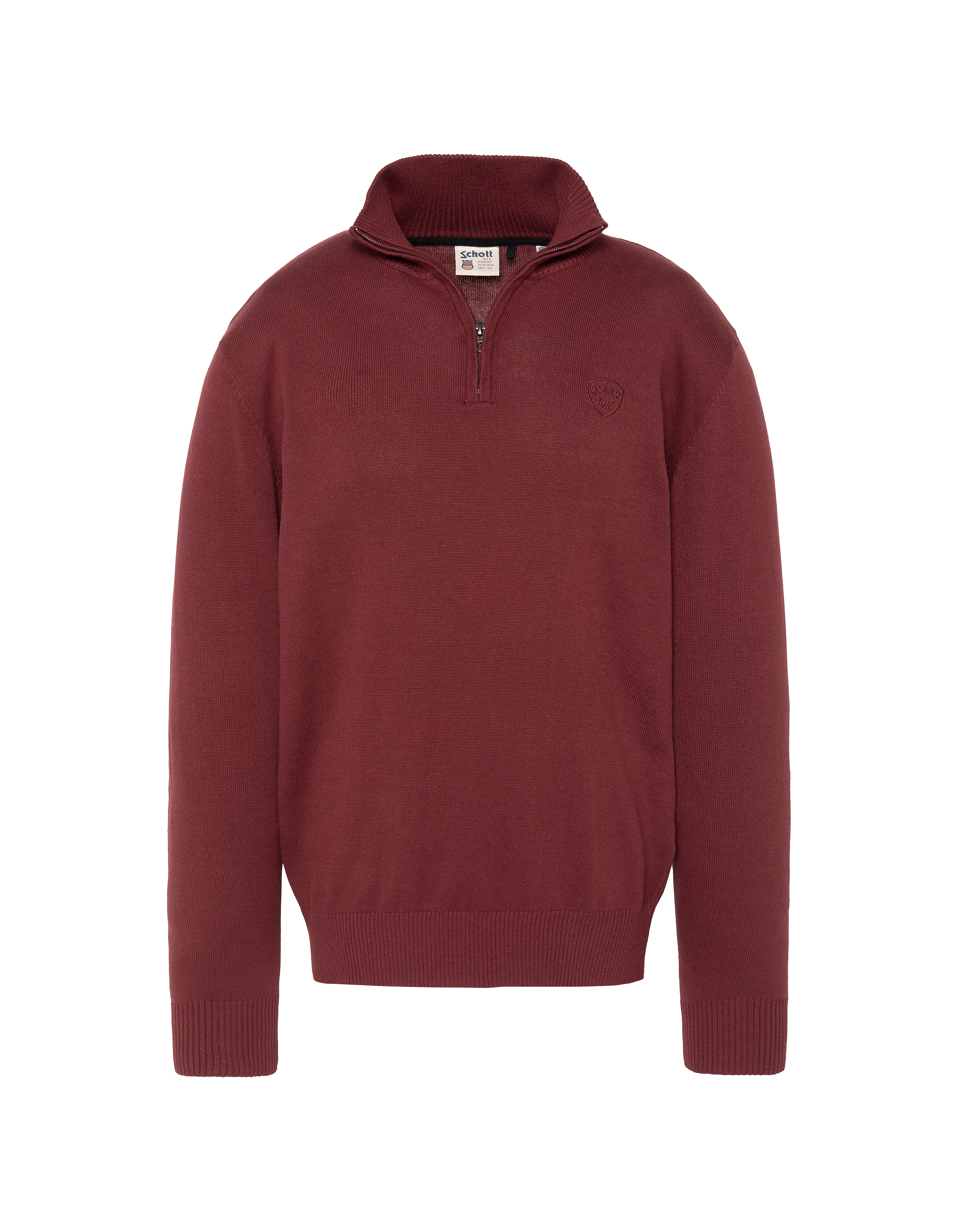 Pull camionneur bordeaux-1