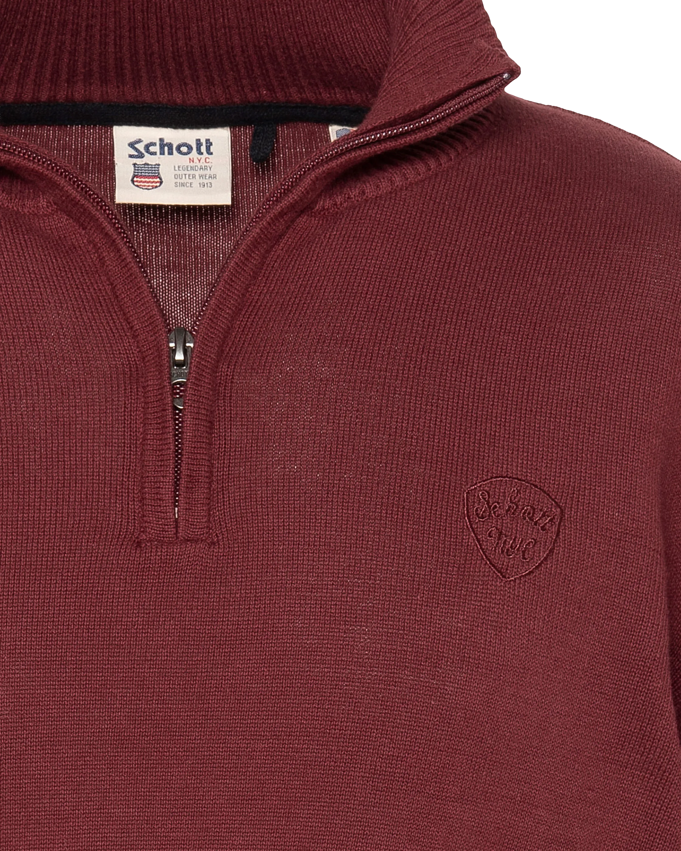 Pull camionneur bordeaux-3