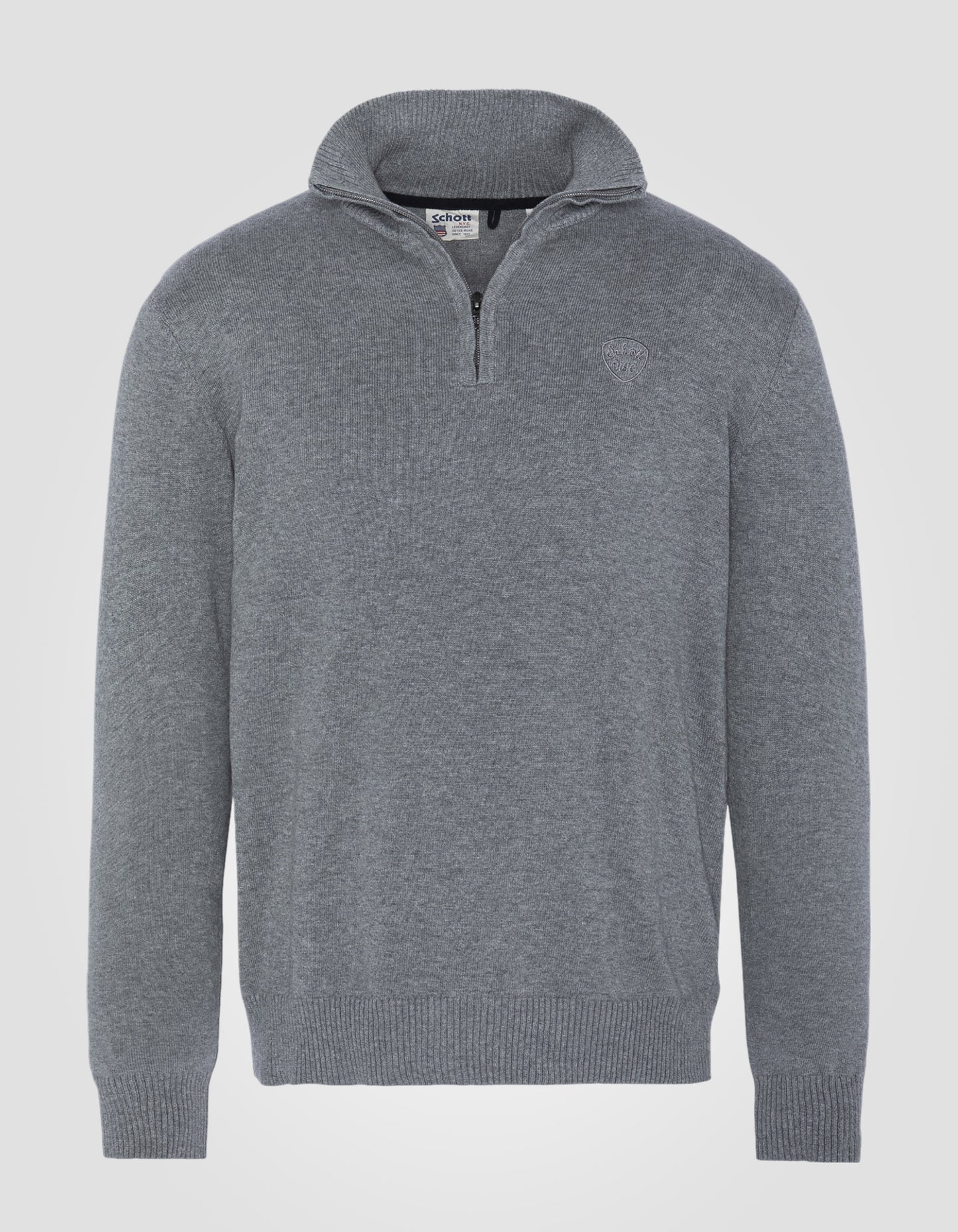 Chinesischer grauer Trucker -Pullover