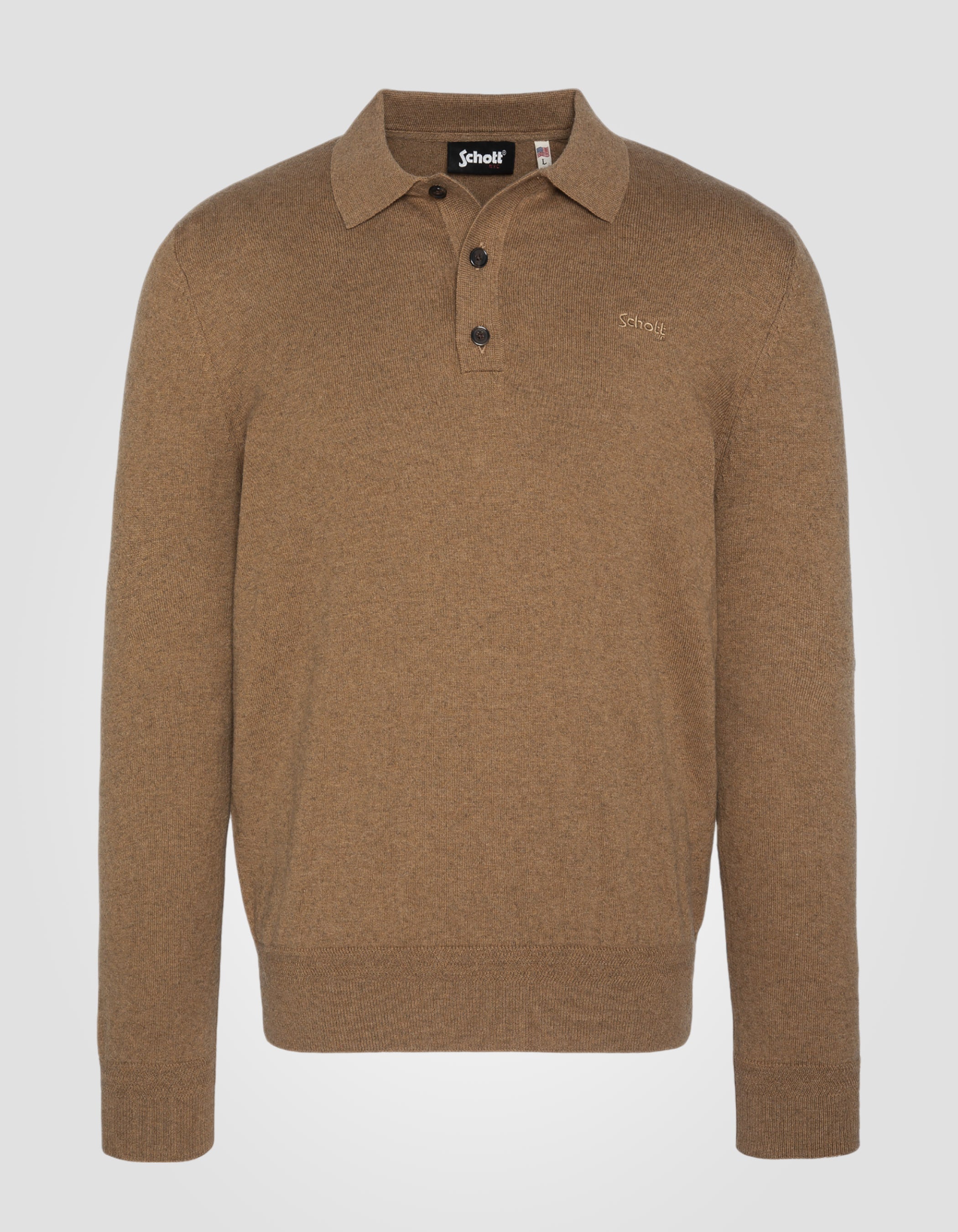 Camel Polo Colo in feinem Netz-1