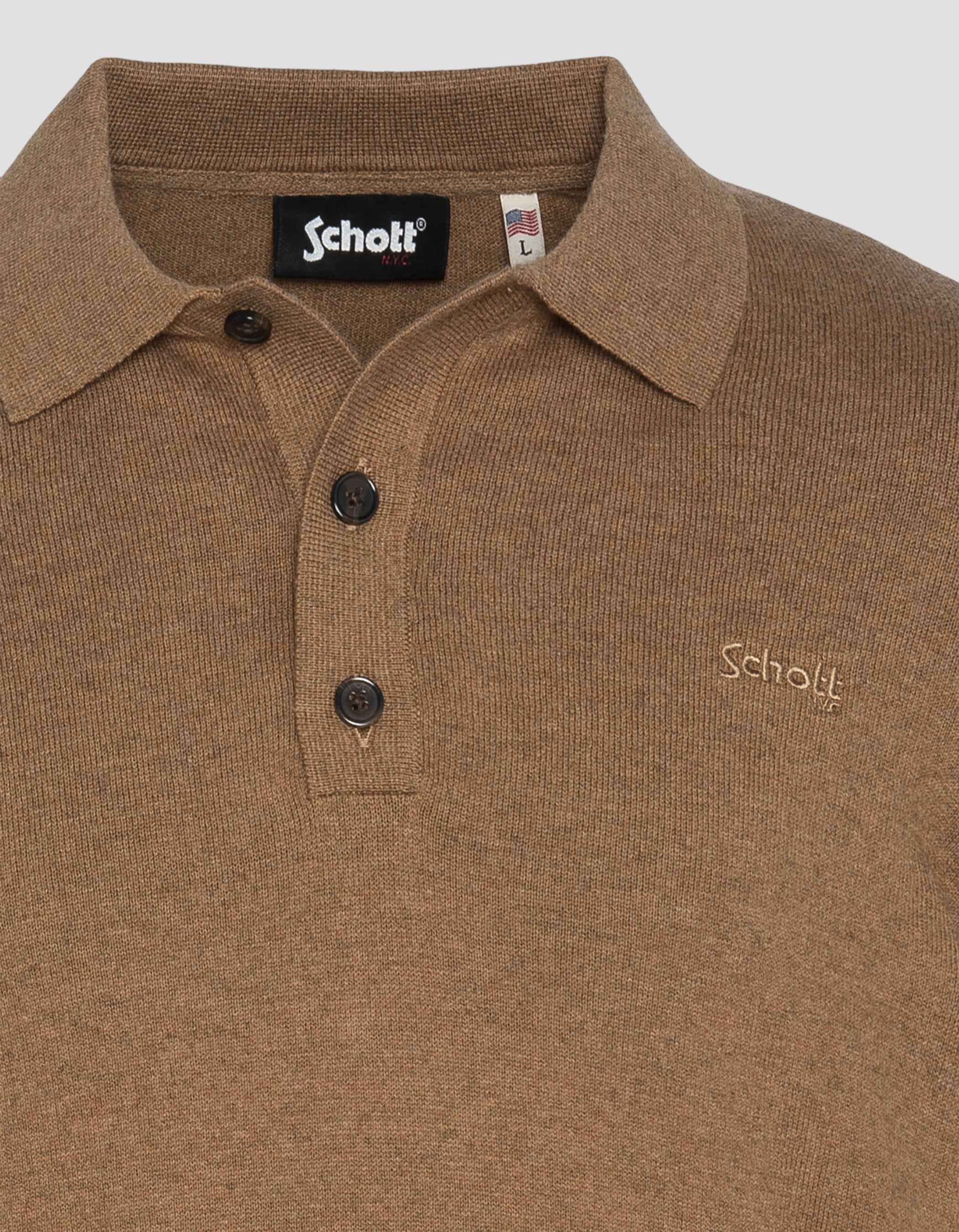 Camel Polo Colo in feinem Netz-3