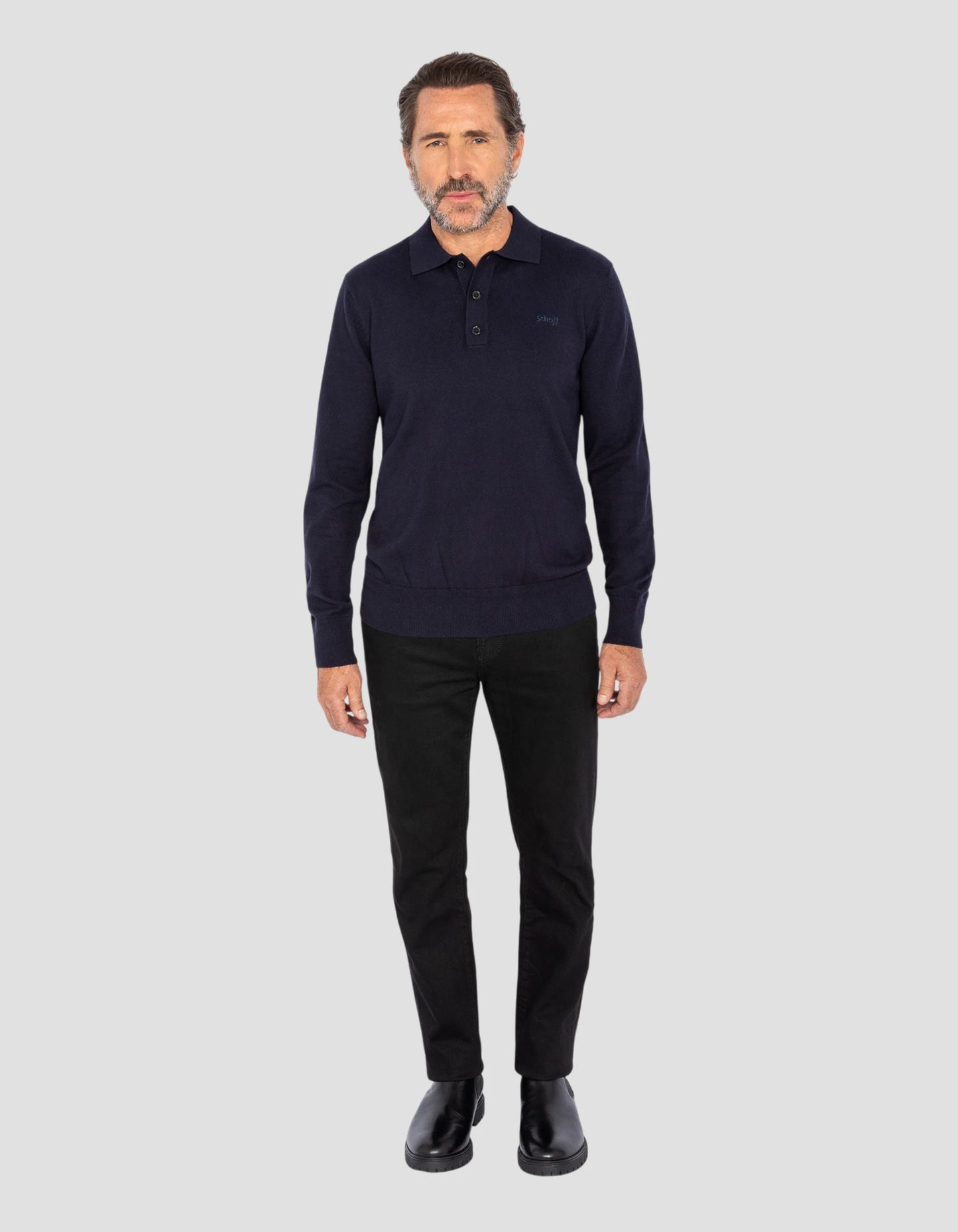 Dunkelblaue Colo Colo in feinem Netz