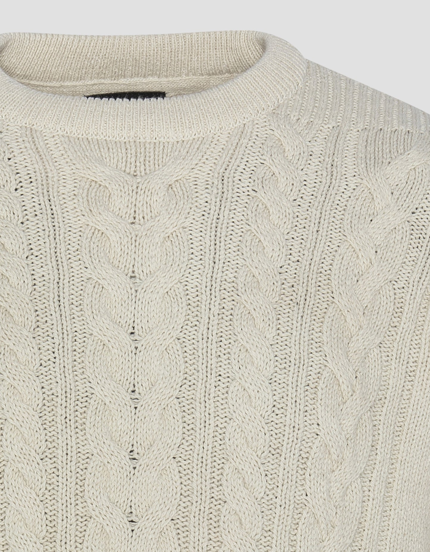 Pull ras du cou recyclé