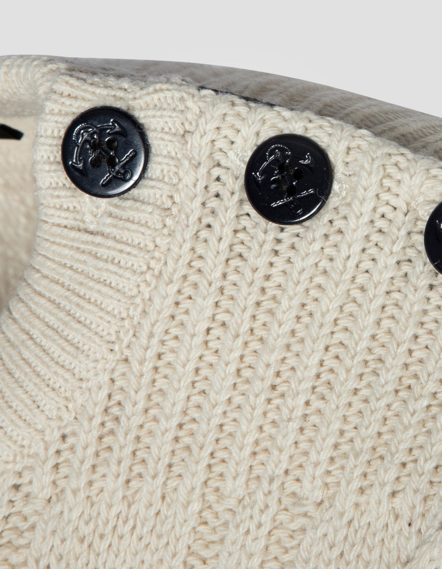Pull boutonné recyclé