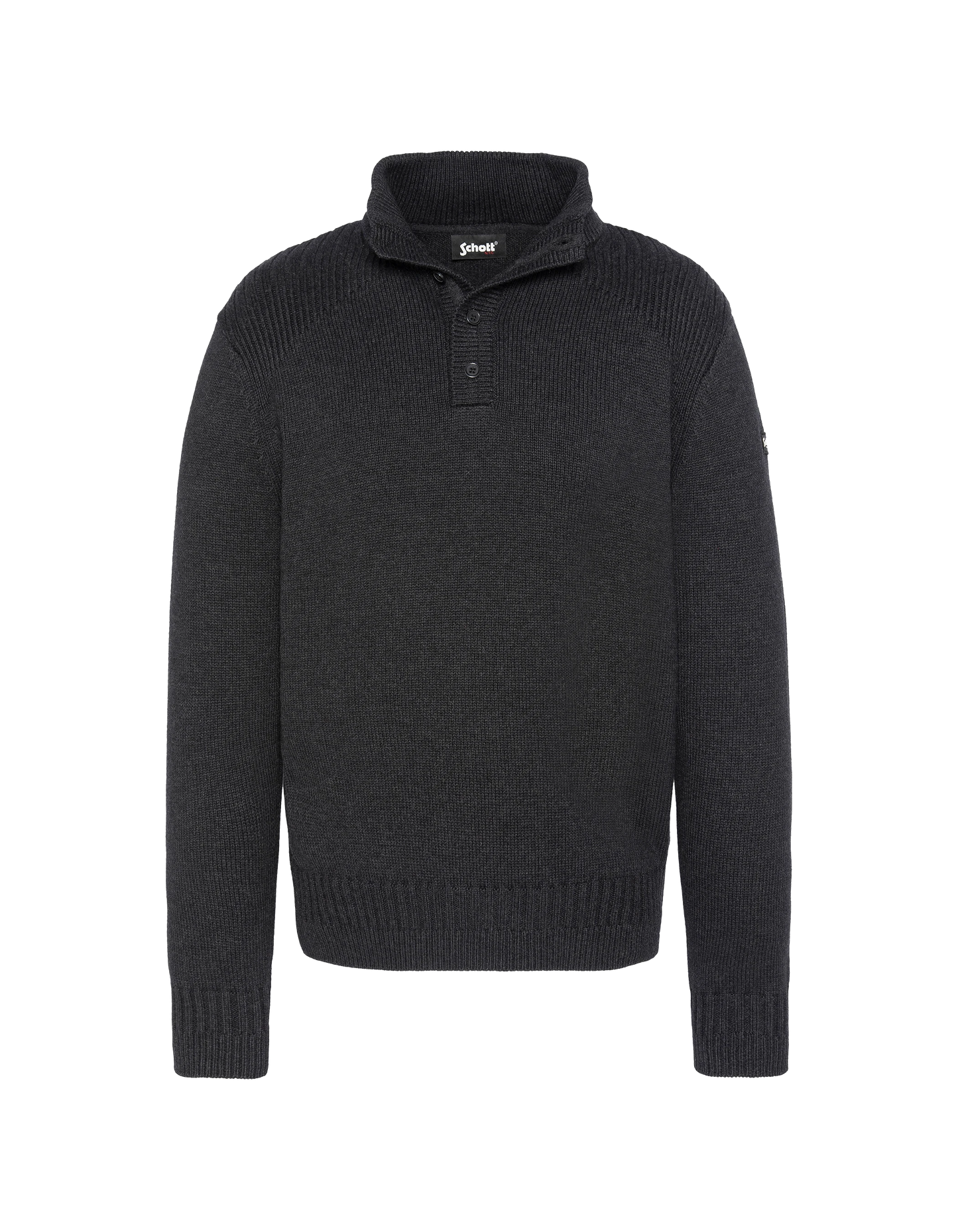 Chinese anthracite trucker sweater