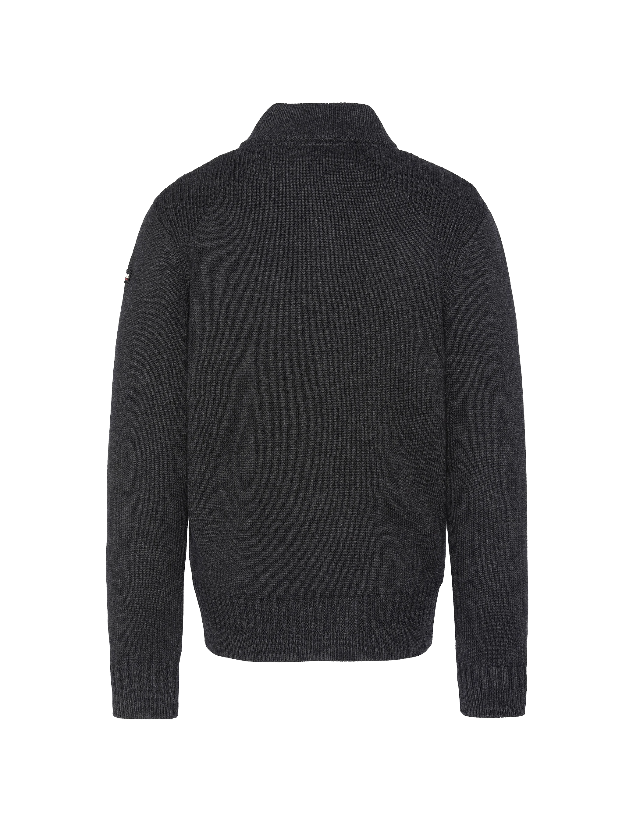Chinese anthracite trucker sweater-7