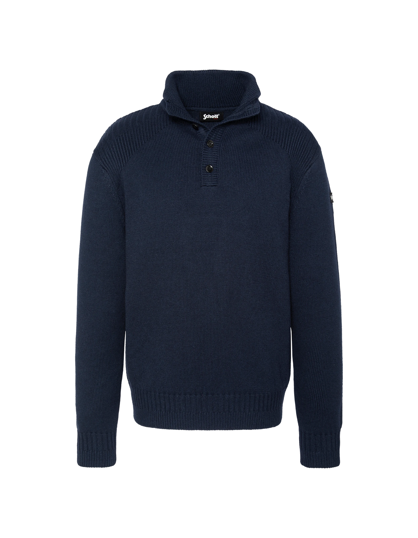 Suéter azul marino truker