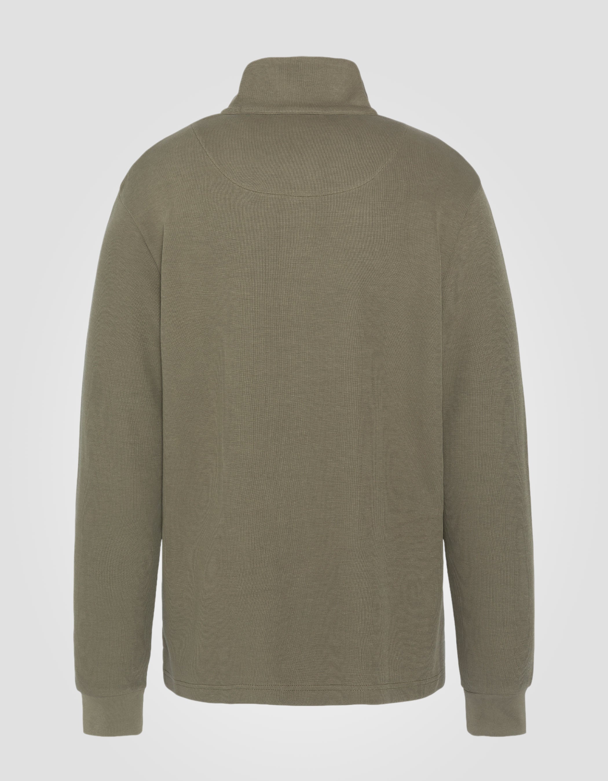 Khaki trucker sweater-6