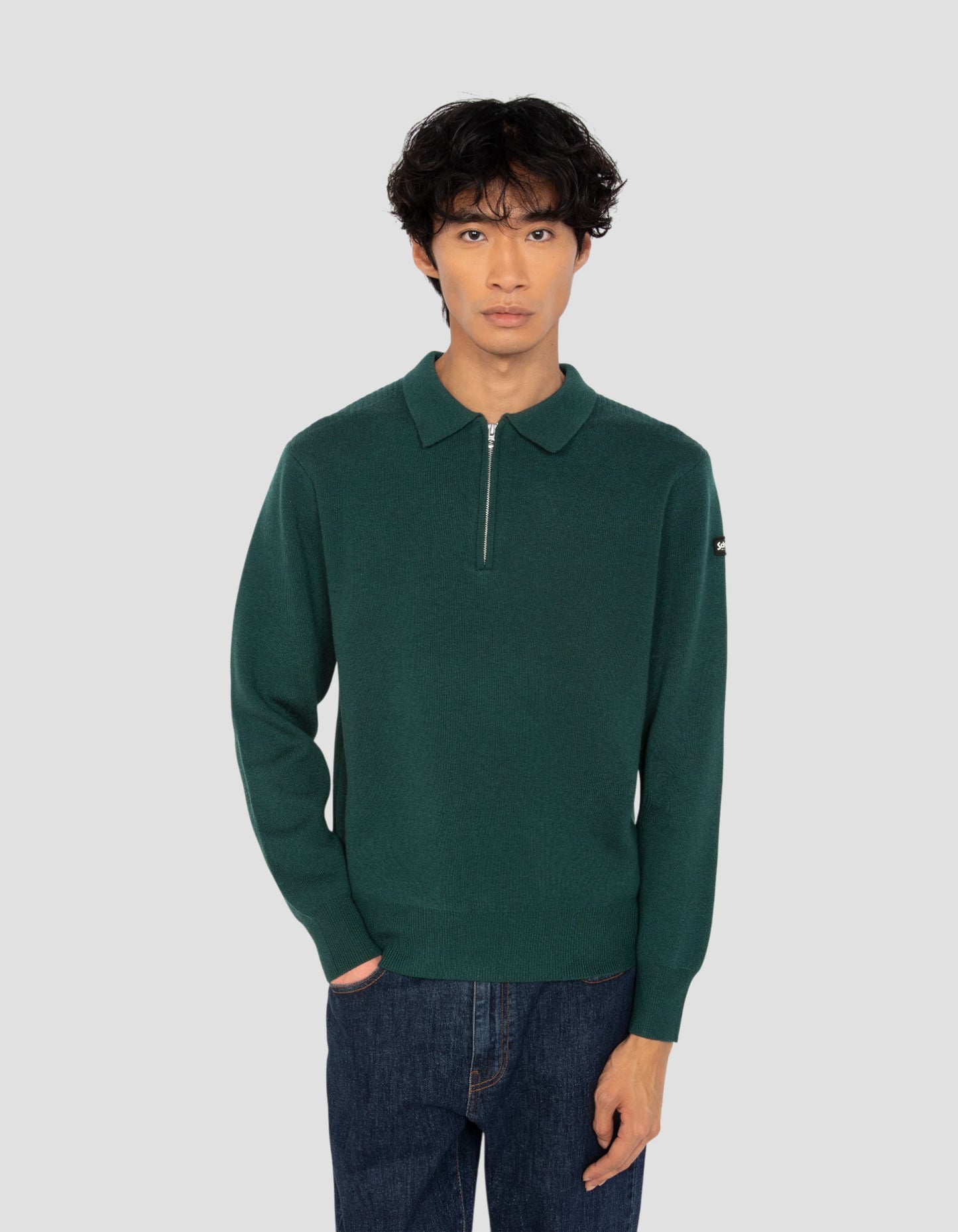 Bosque verde polo colo, malla milano