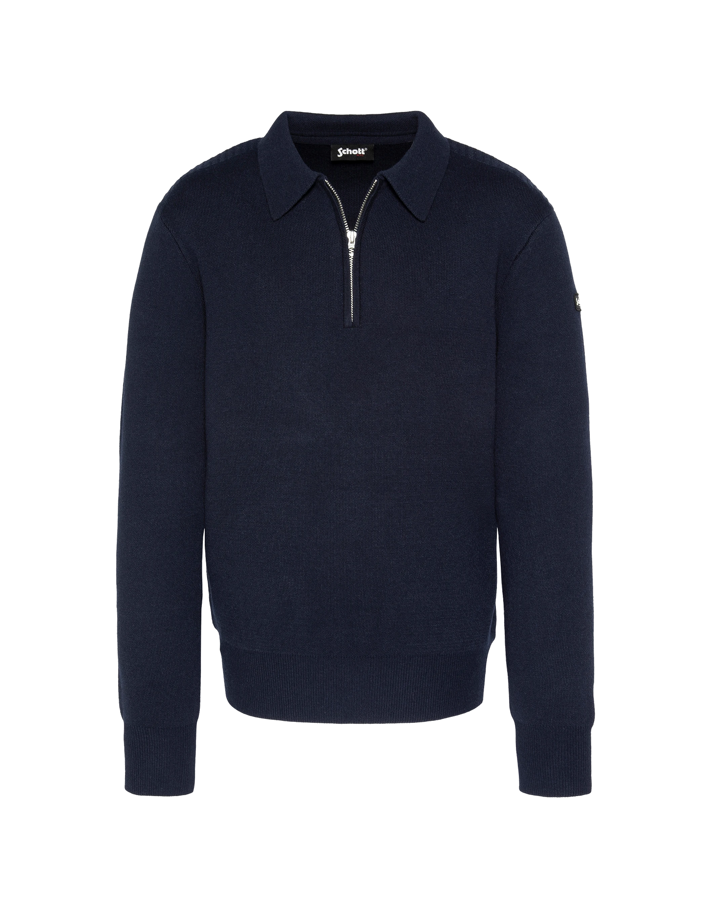 Azul marino polo colo, malla milano