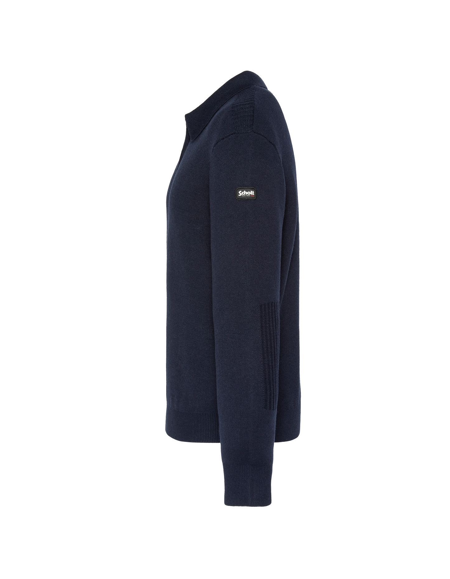 Azul marino polo colo, malla milano