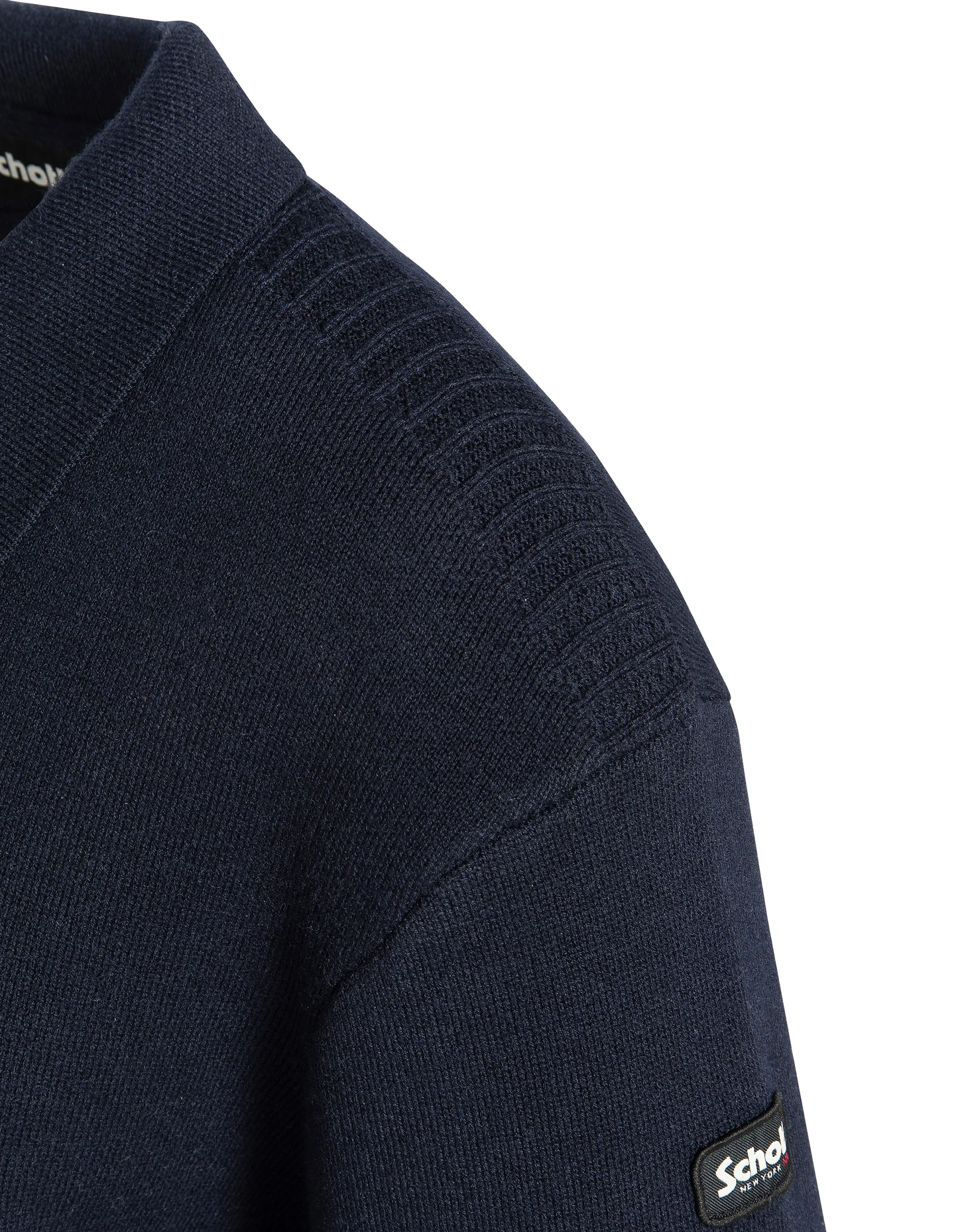 Azul marino polo colo, malla milano