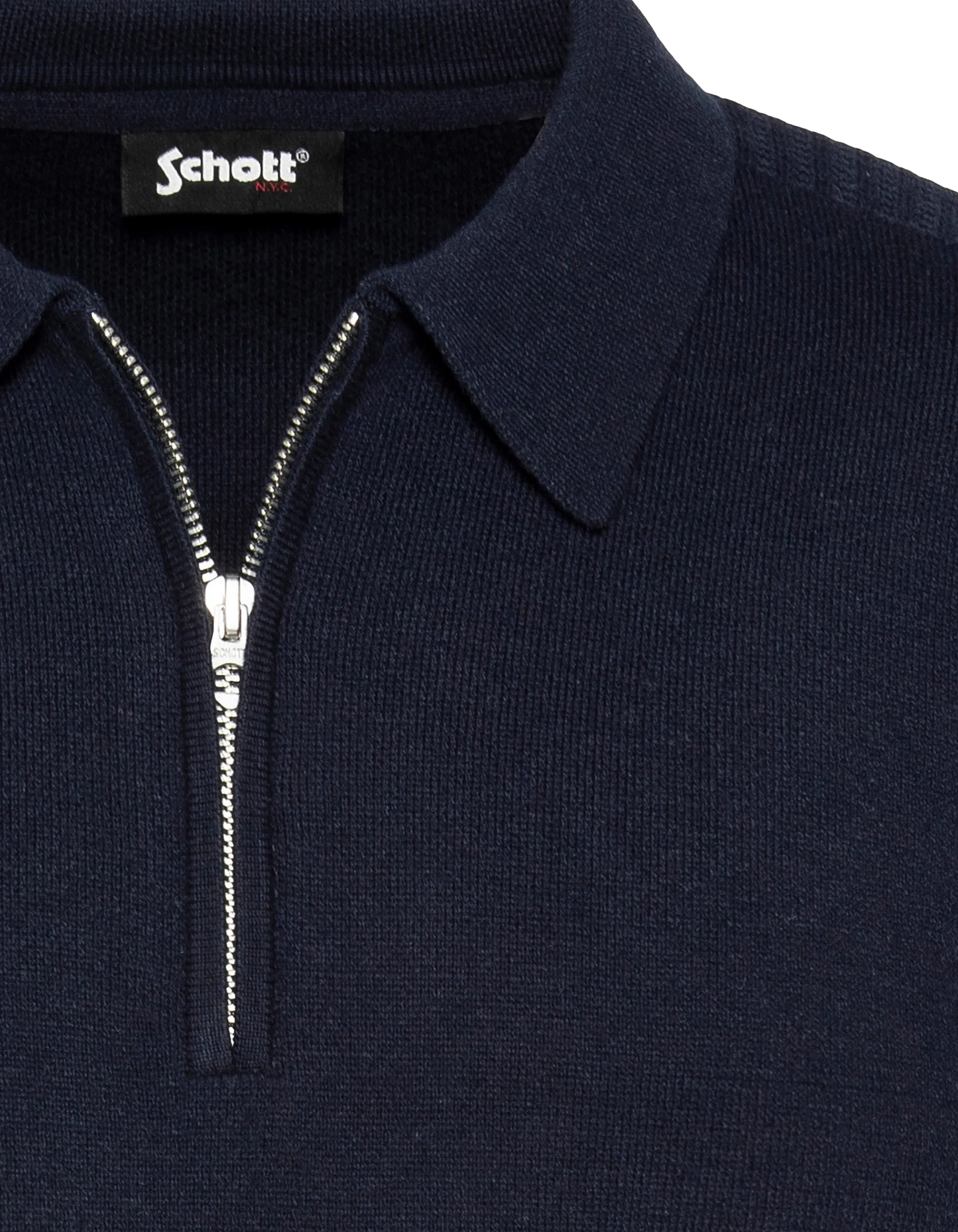 Azul marino polo colo, malla milano