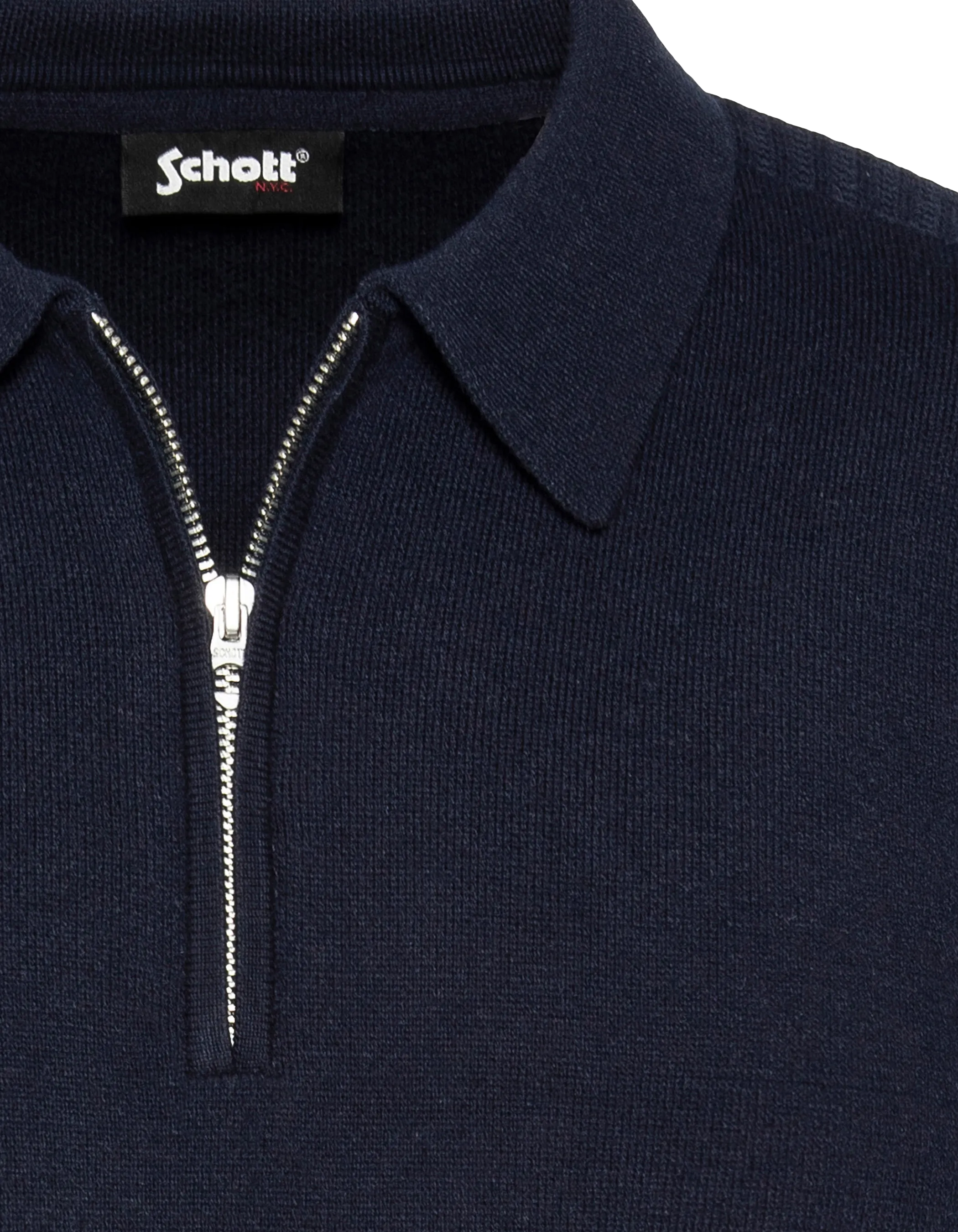 Azul marino polo colo, malla milano-5