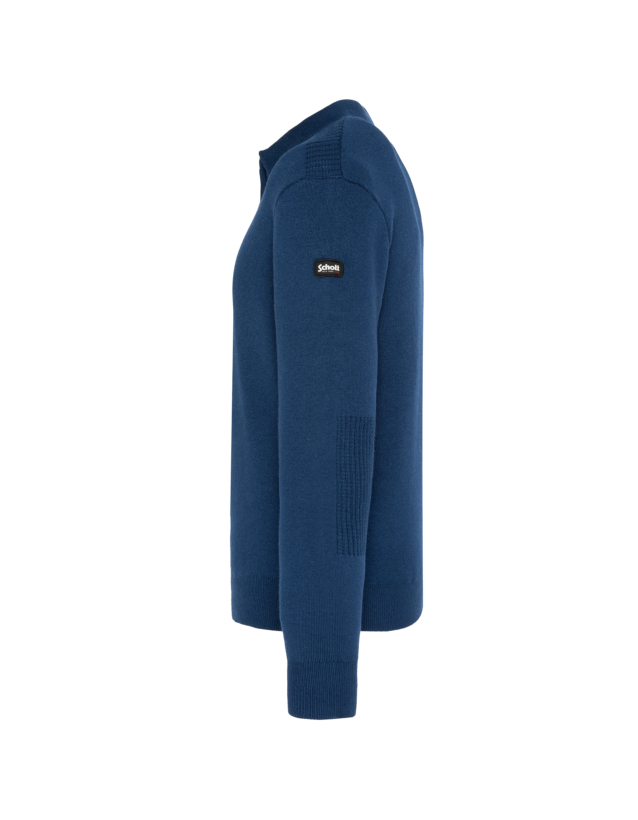 Polo azul de Milano Mesh-3