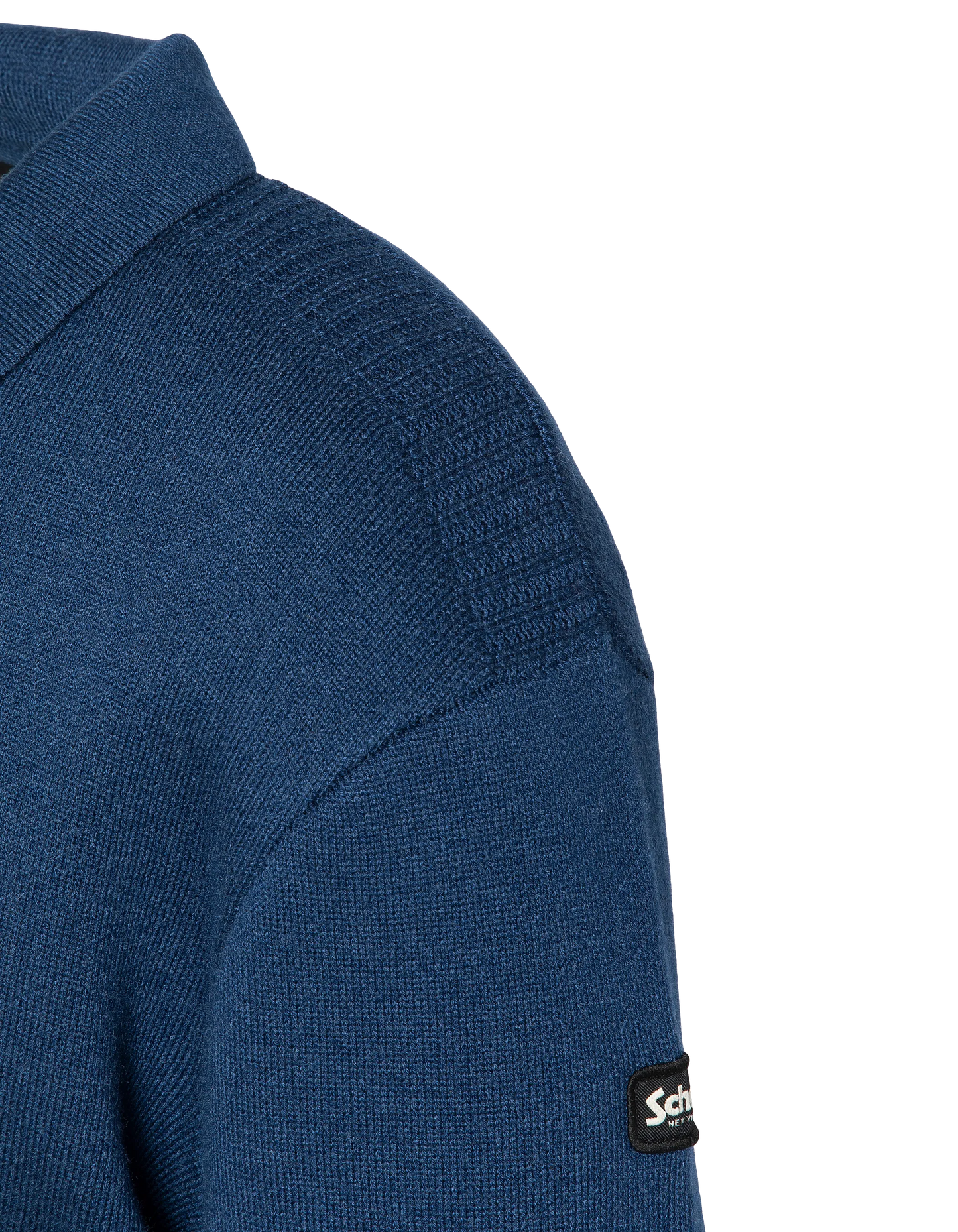 Polo azul de Milano Mesh