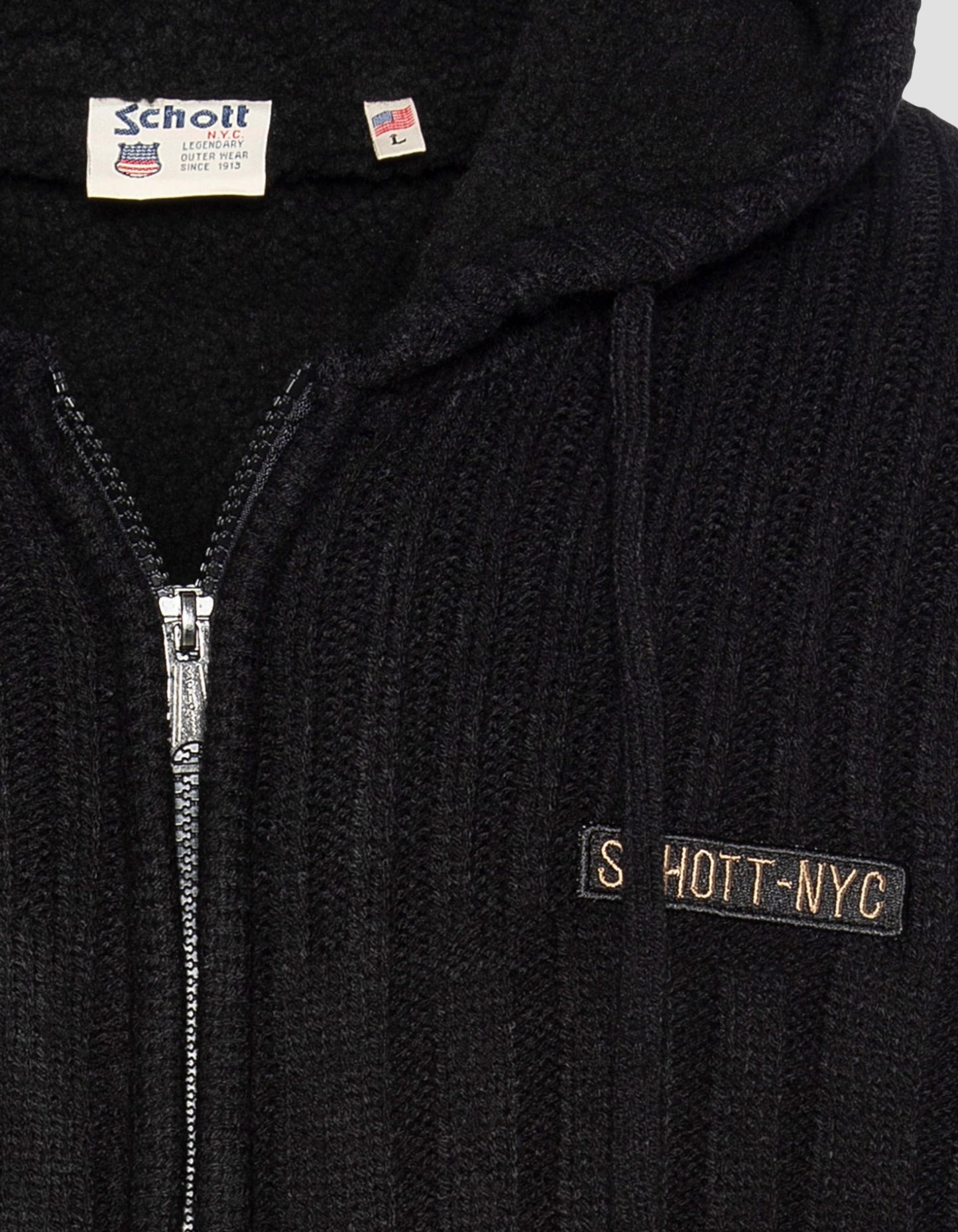 Gilet à capuche doublé sherpa