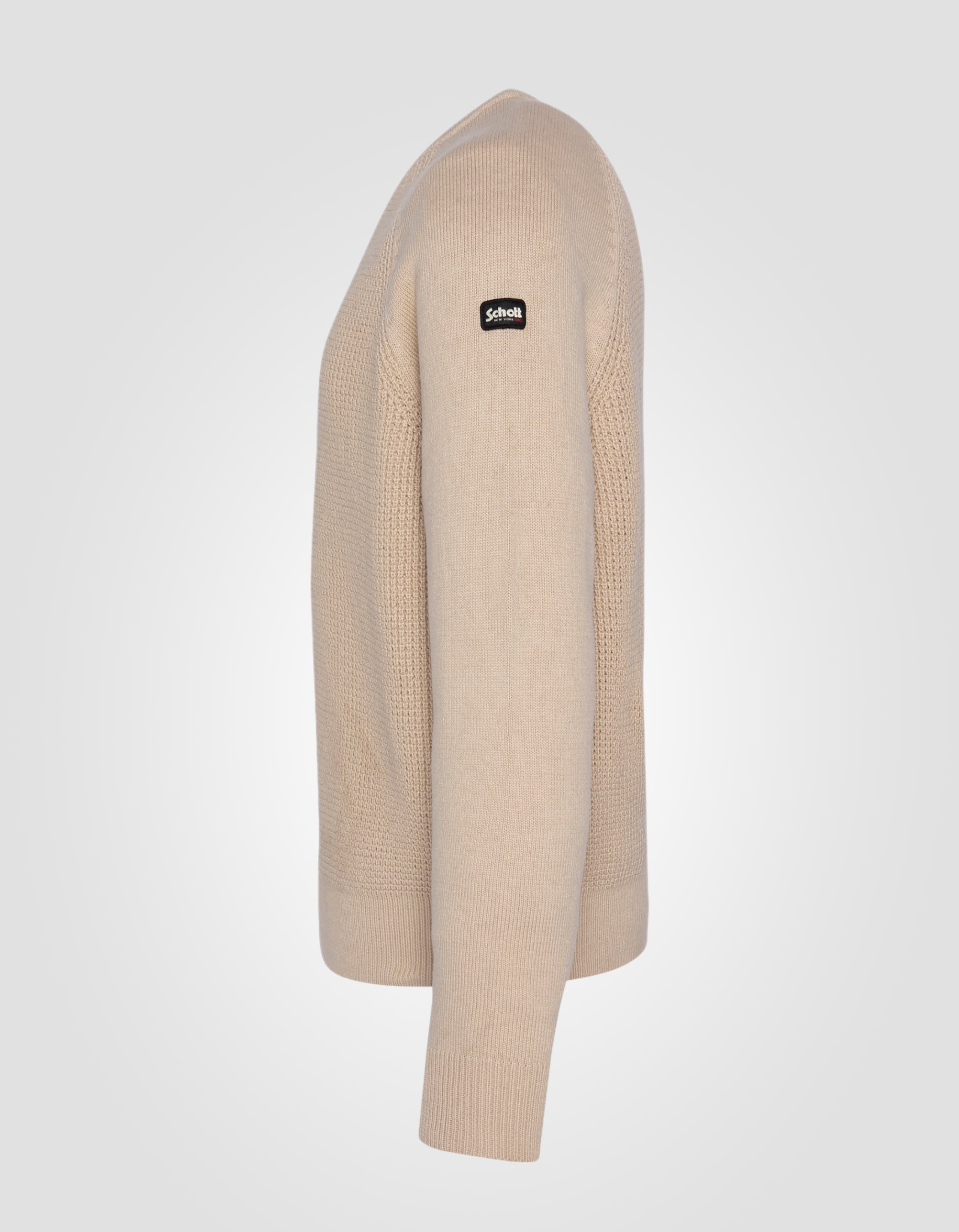 Beige beige leggero rotonde al beeh nido-3