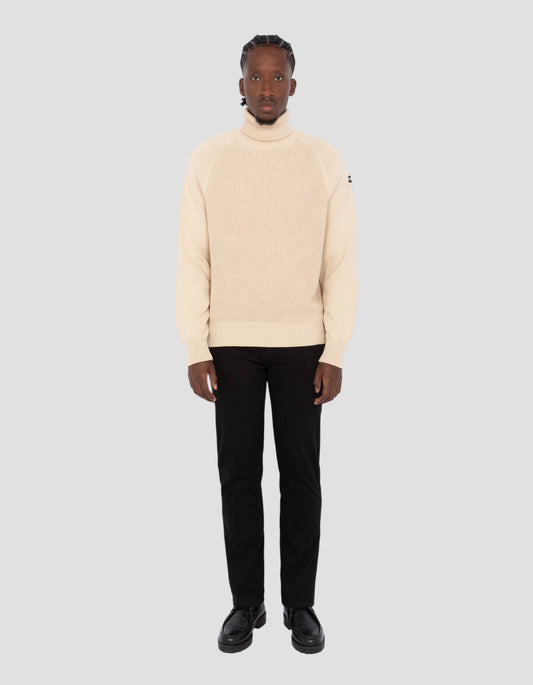 Light beige turtleneck