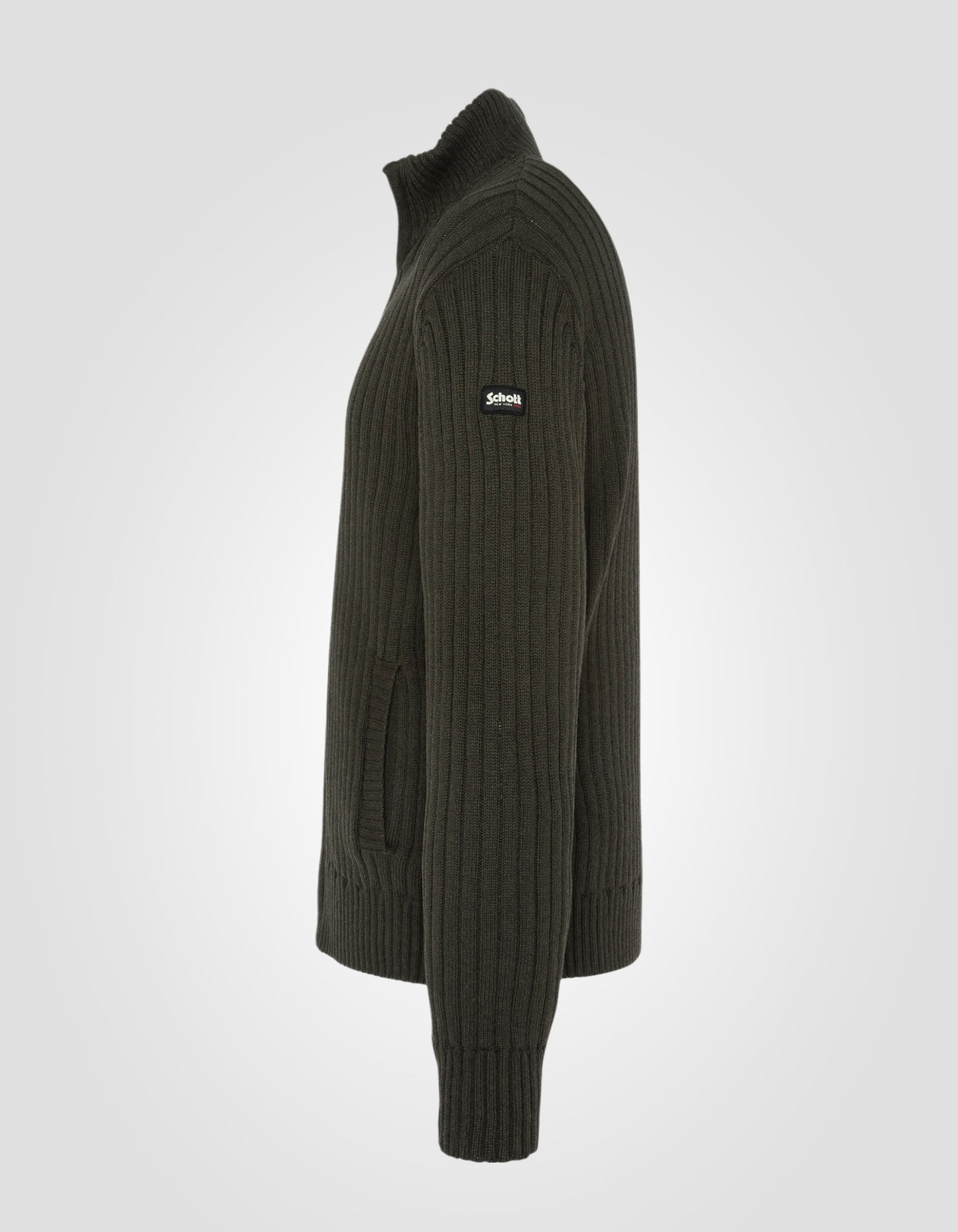 Cardigan zippé recyclé