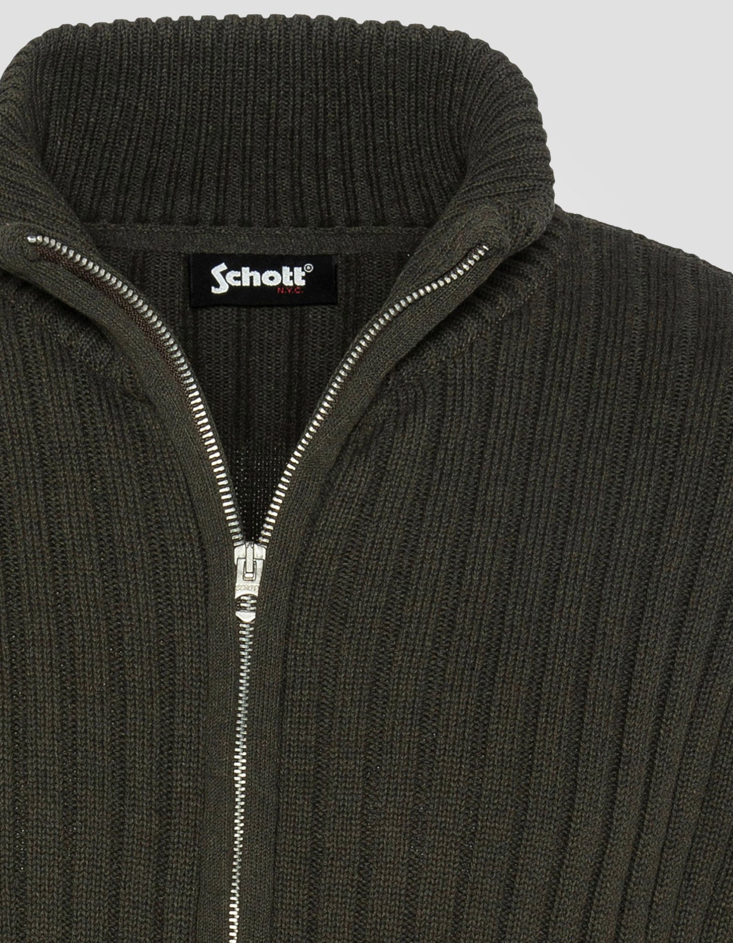 Cardigan zippé recyclé