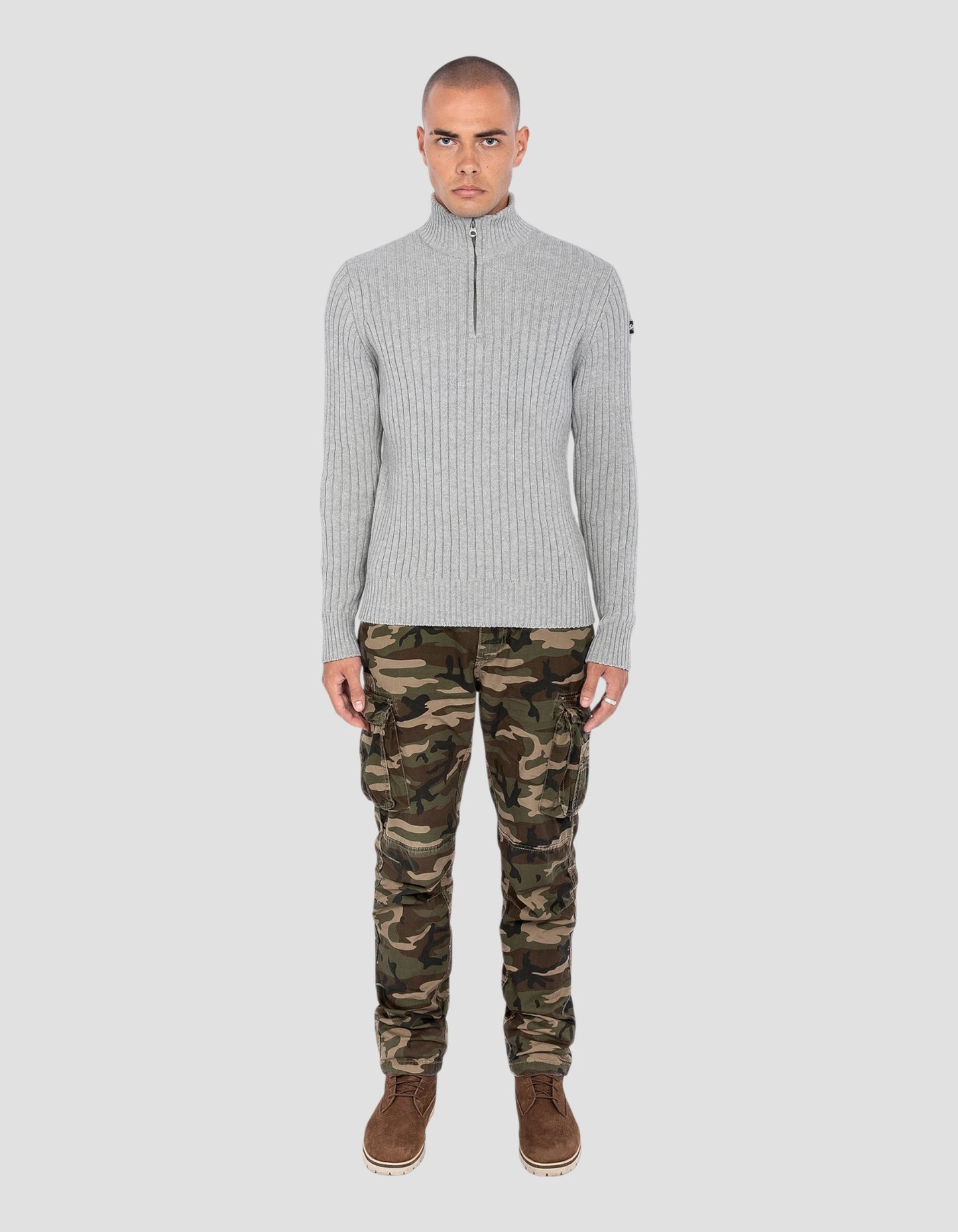 Suéter de camionero chino de luz reciclada