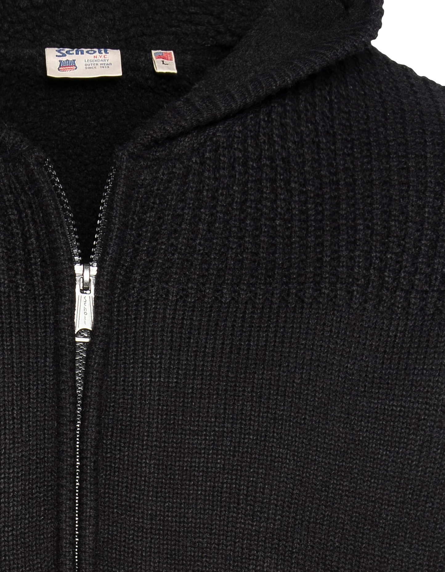 Sherpa mit schwarze Kapuze -Weste mit Kapuze mit Kapuze