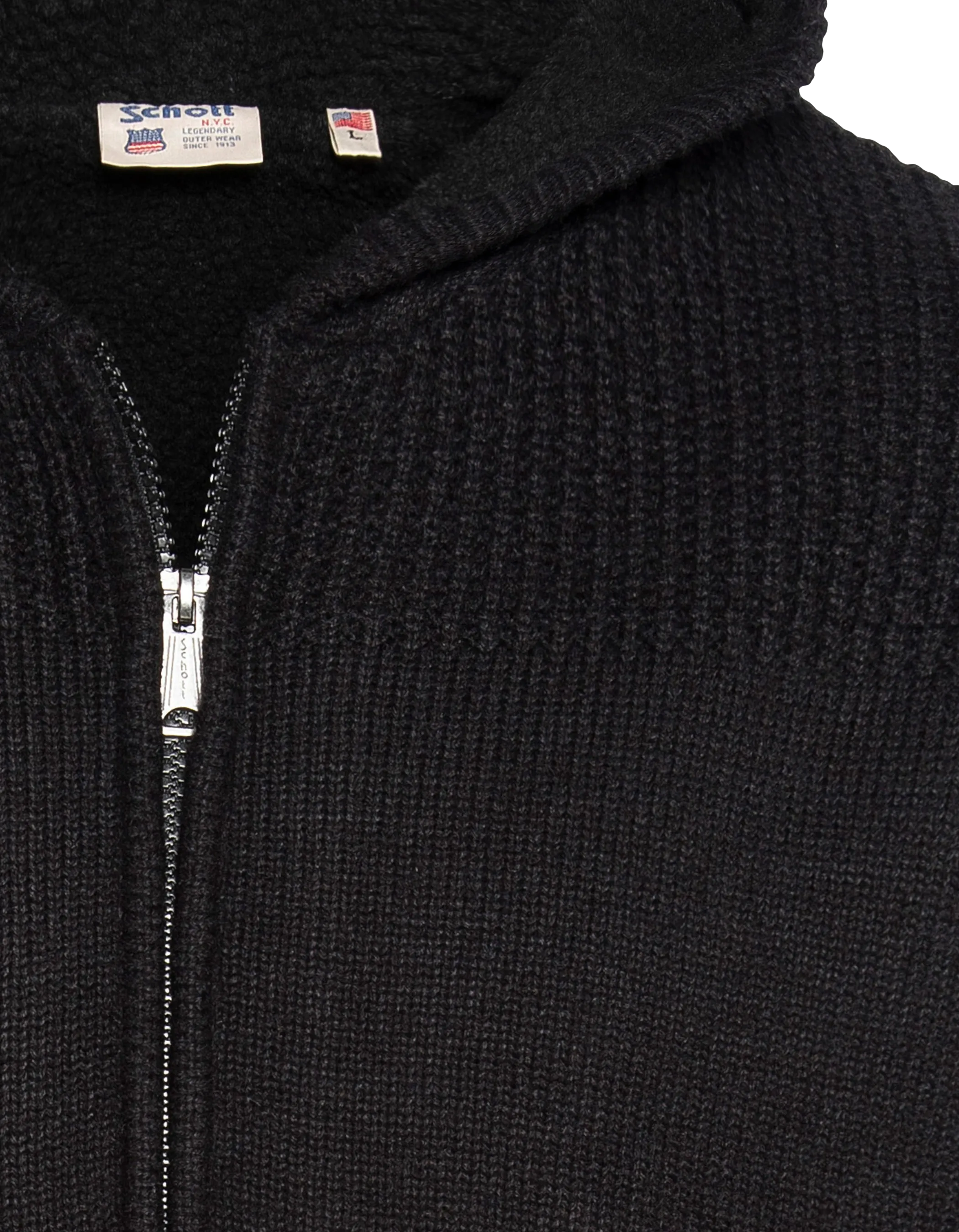 Sherpa mit schwarze Kapuze -Weste mit Kapuze mit Kapuze-7