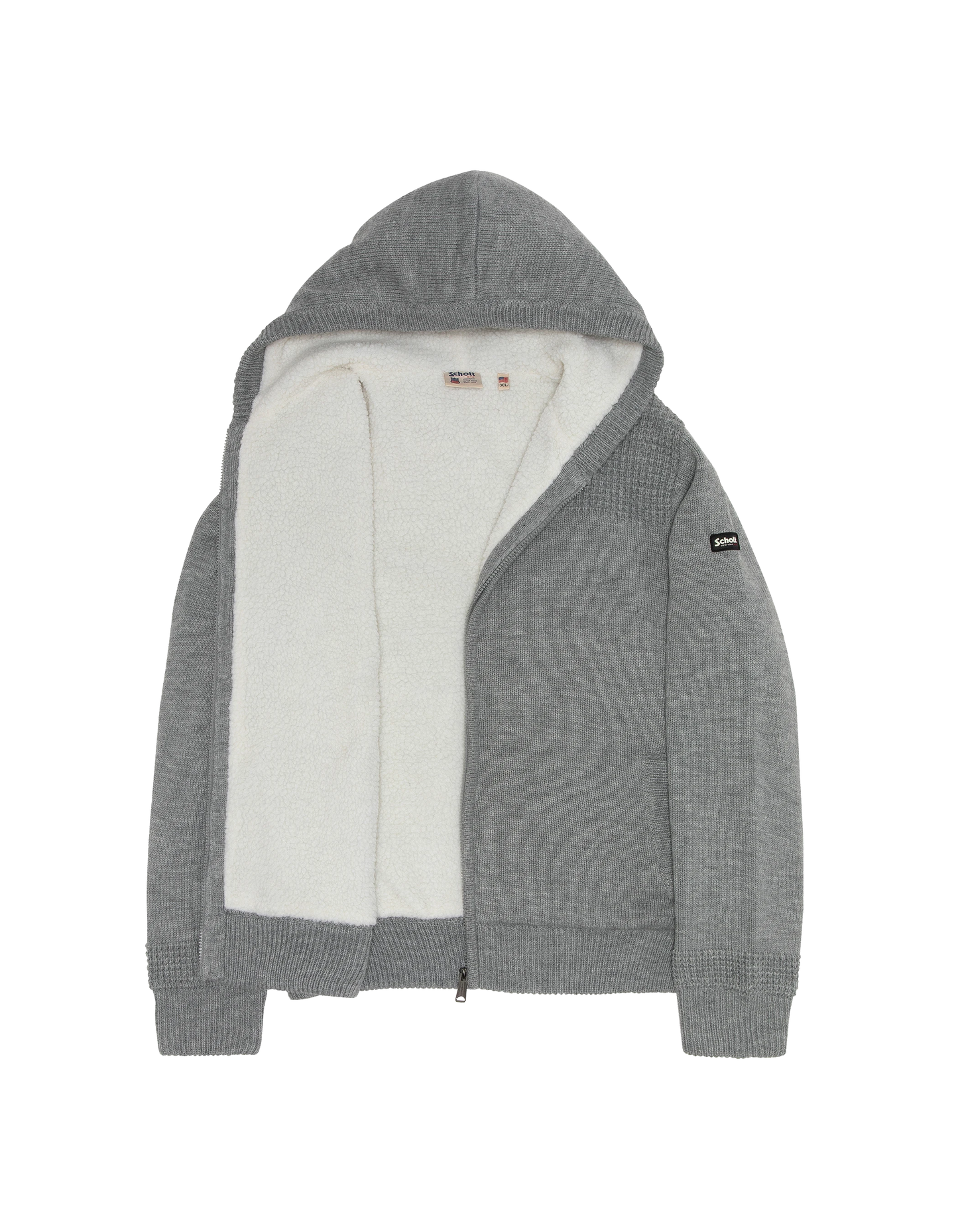 Sherpa mit Kapuze mit Kapuze mit Kapuze