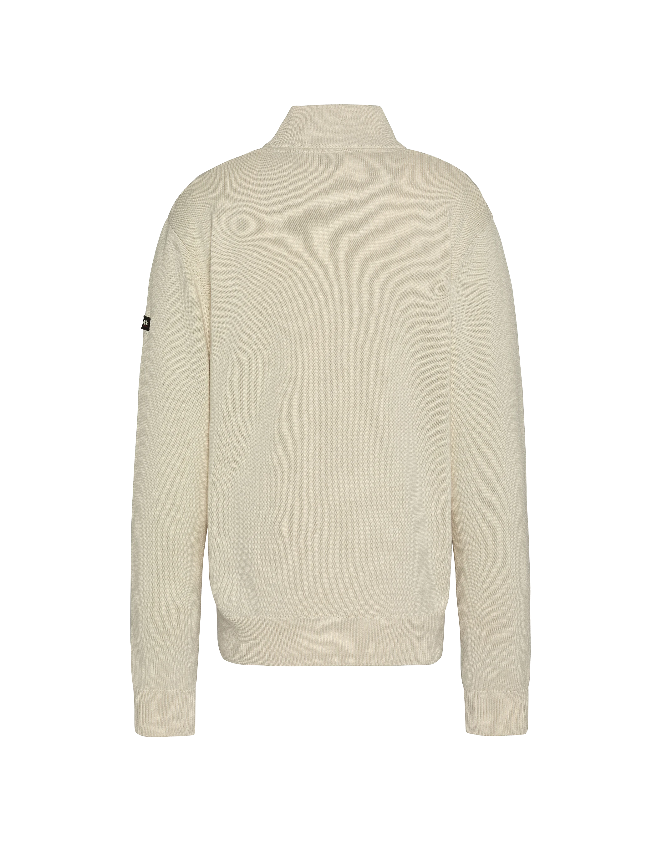Broken white trucker sweater, twisted mesh-2