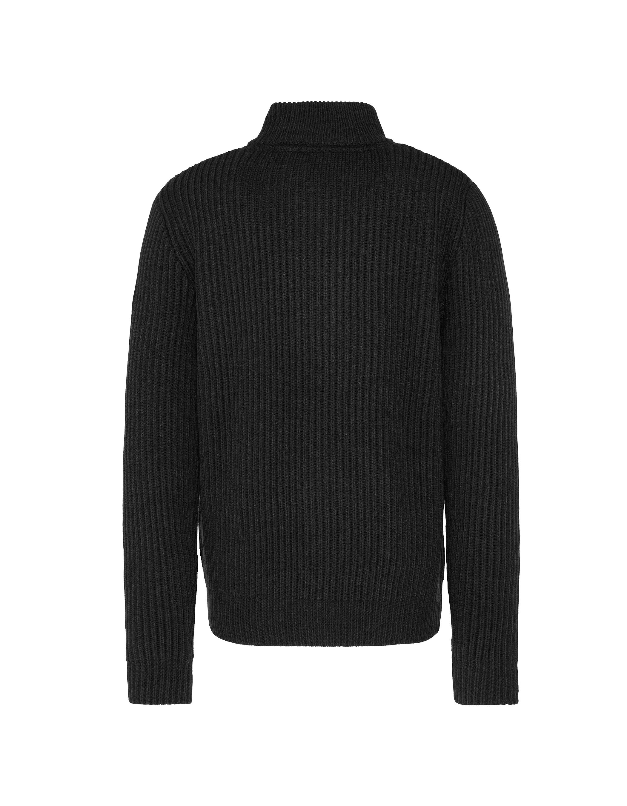 Schwarzes Reißverschluss, geripptes Netz-2