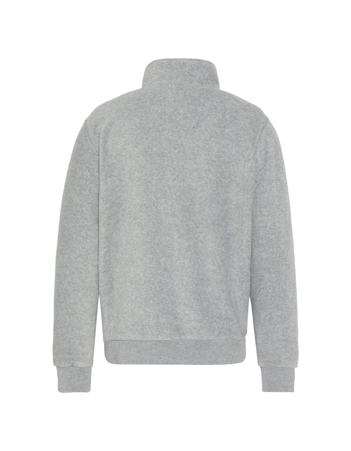 Chinesischer grauer Reißverschlusspullover