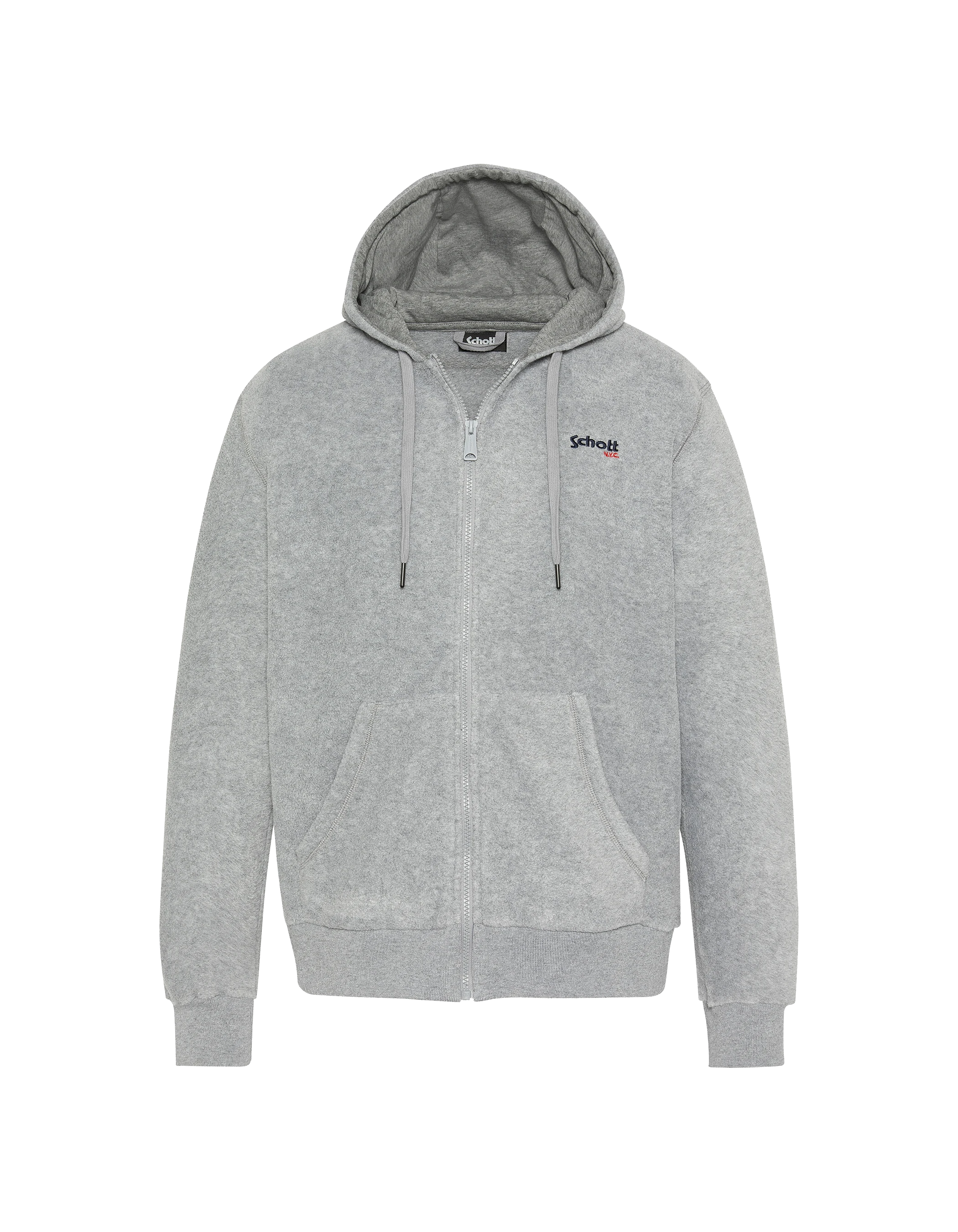 Kapuze mit Kapuzen mit Kapuzenfläze -Fleece -Weste-1