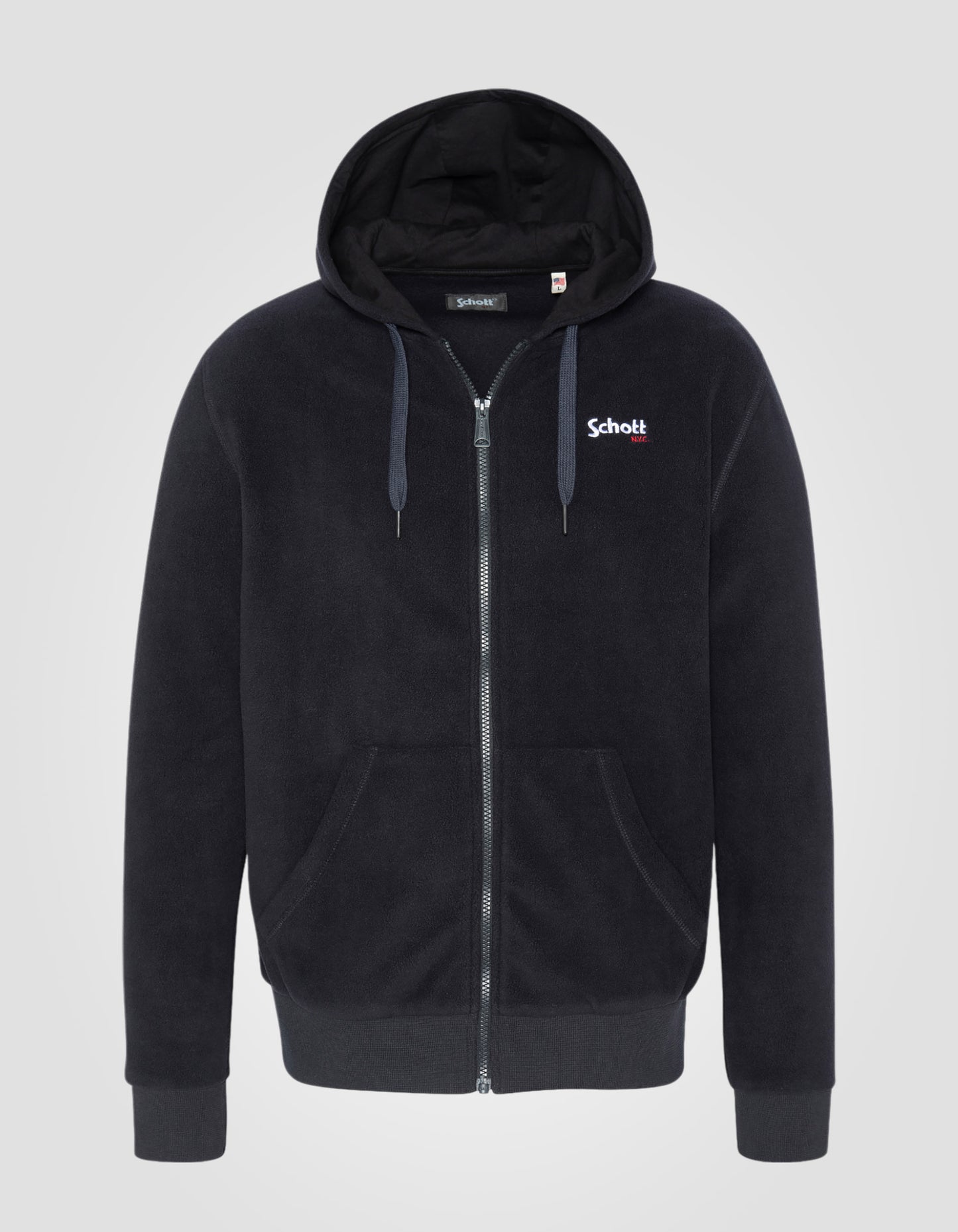 Gilet polaire à capuche