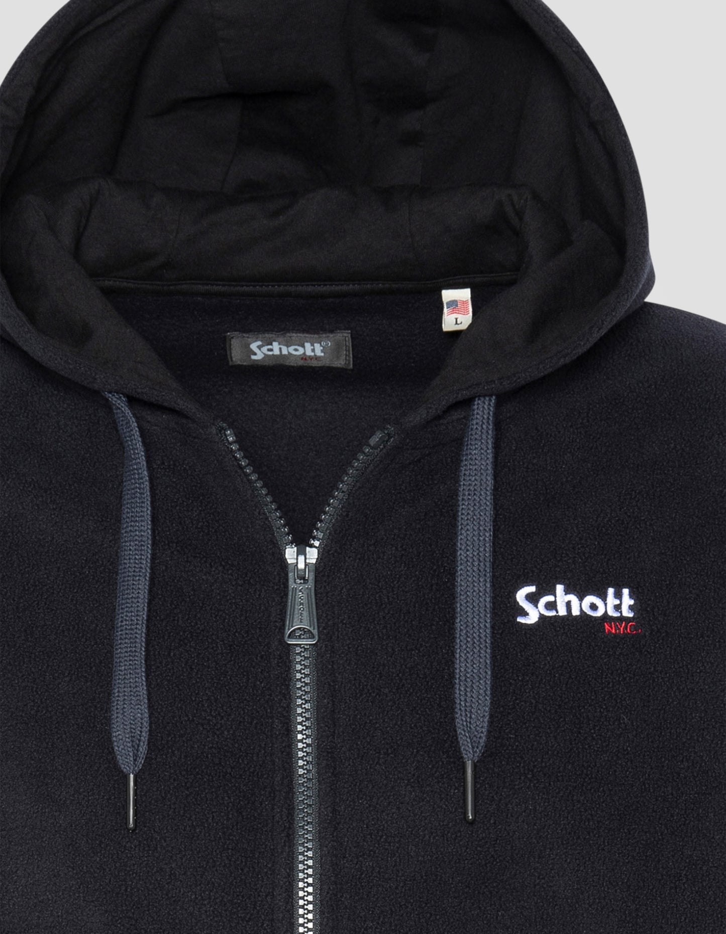 Gilet polaire à capuche