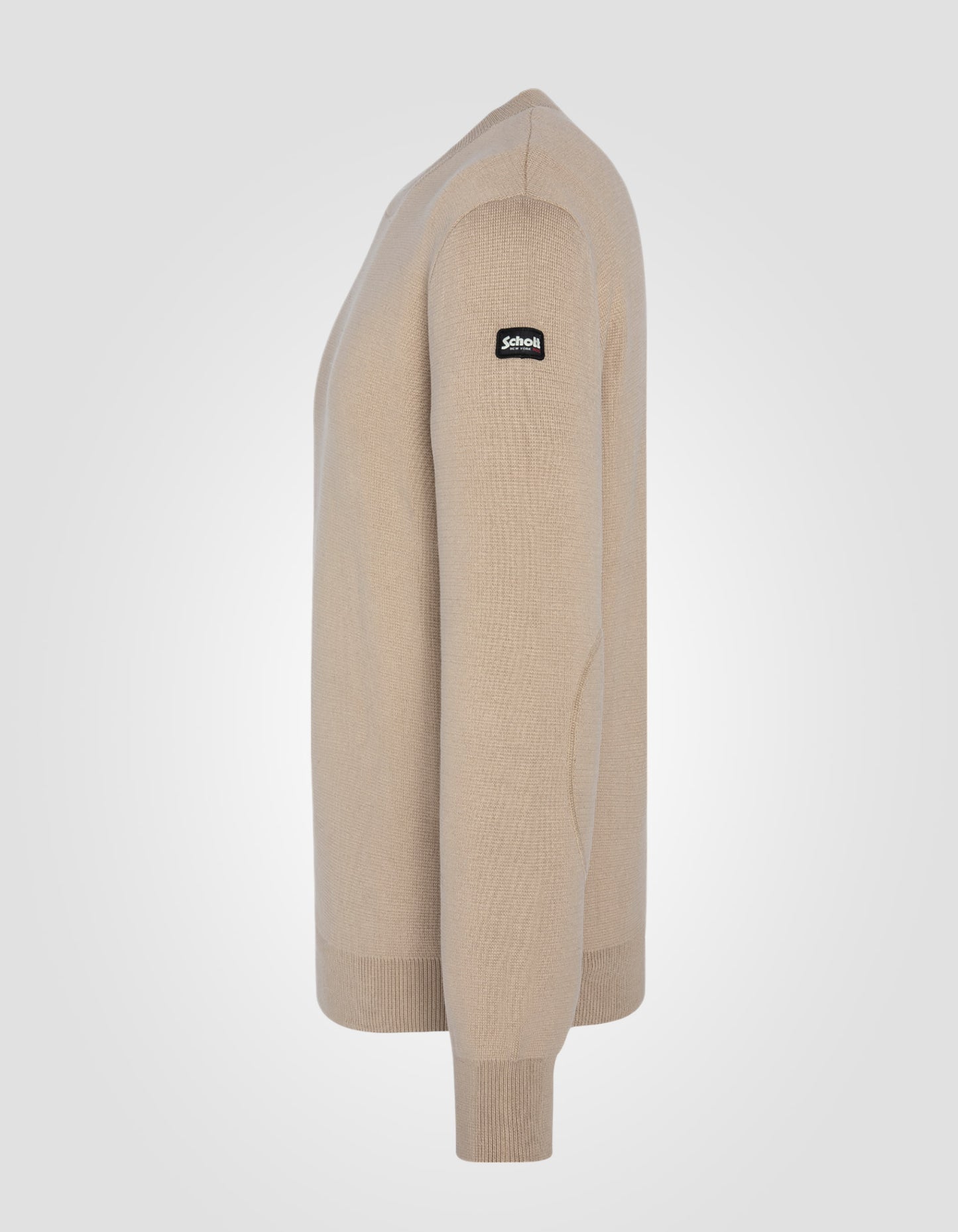 Pull militaire ras du cou