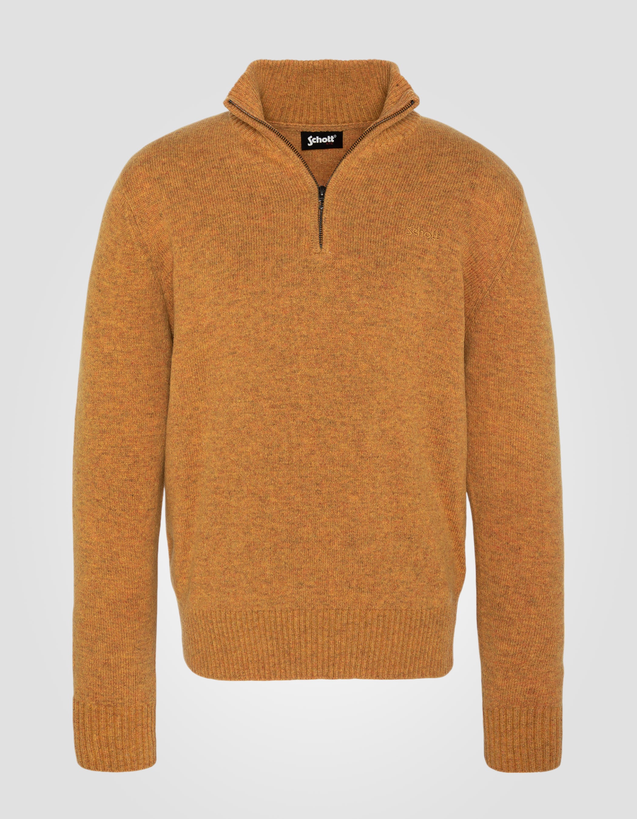 Golden Trucker Pullover in Lambswool-1