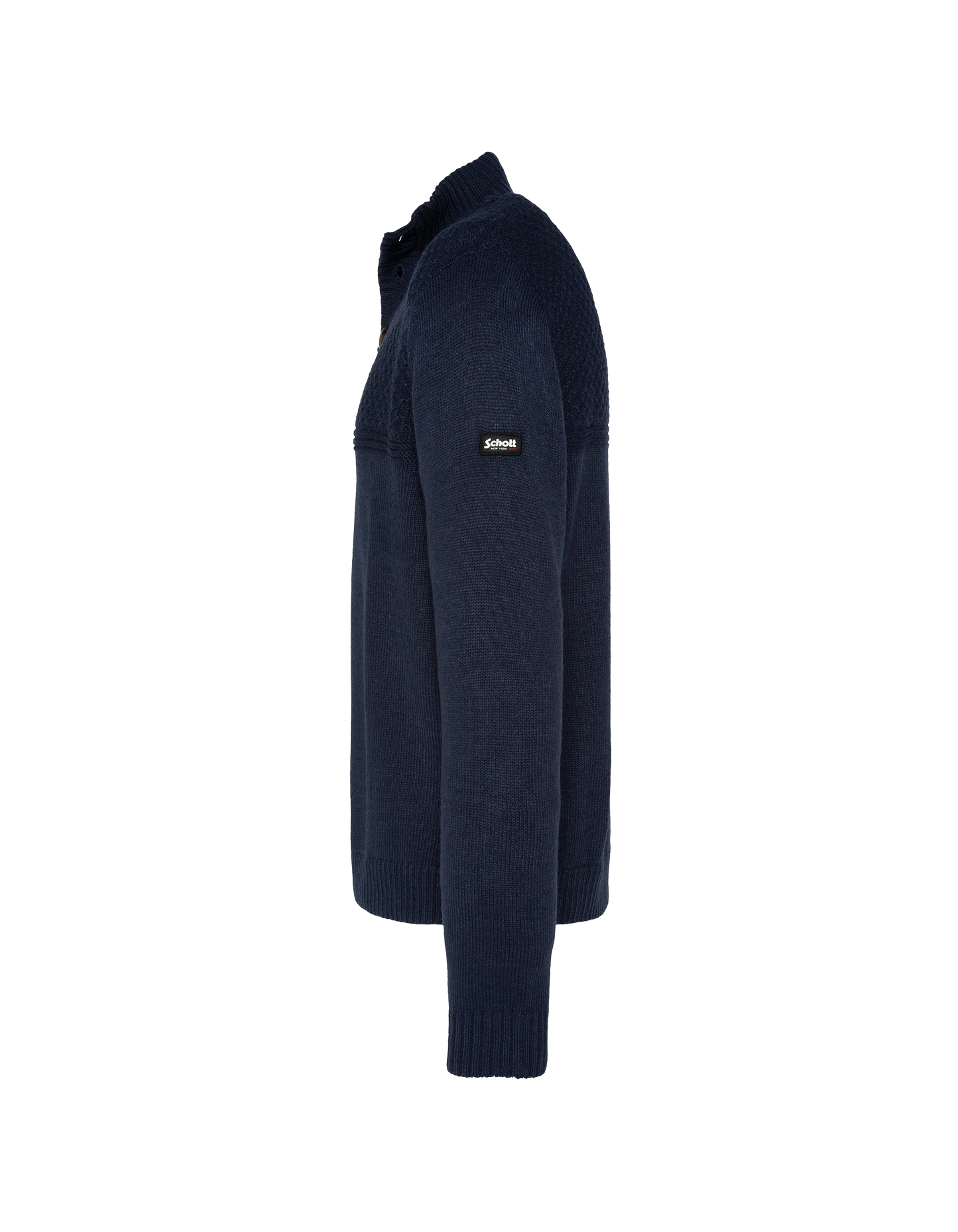 Pull camionneur bleu marine