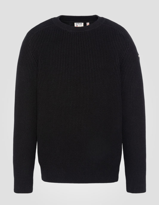 Pull jeu de mailles verticales