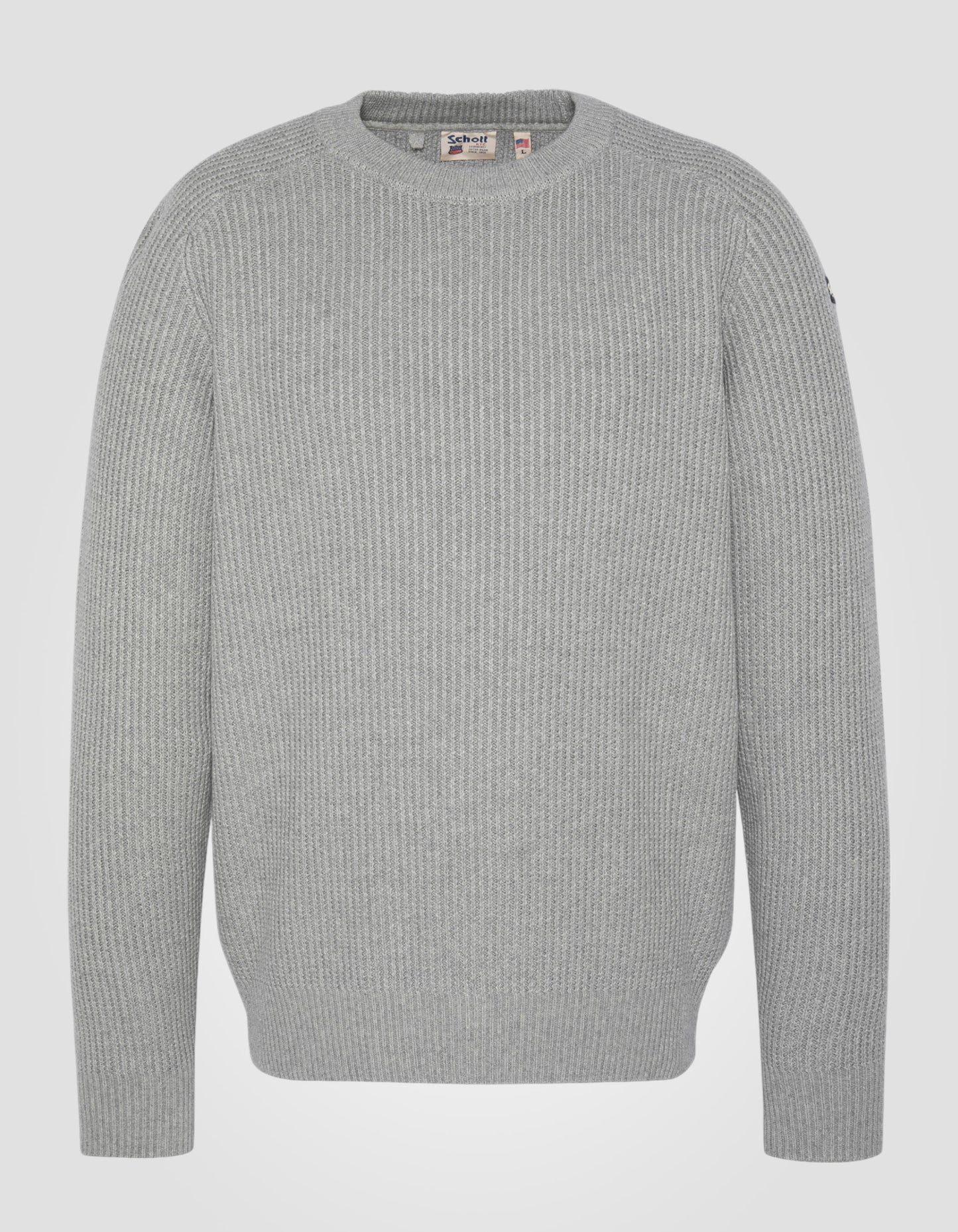 Pullover mit vertikalen Stichen