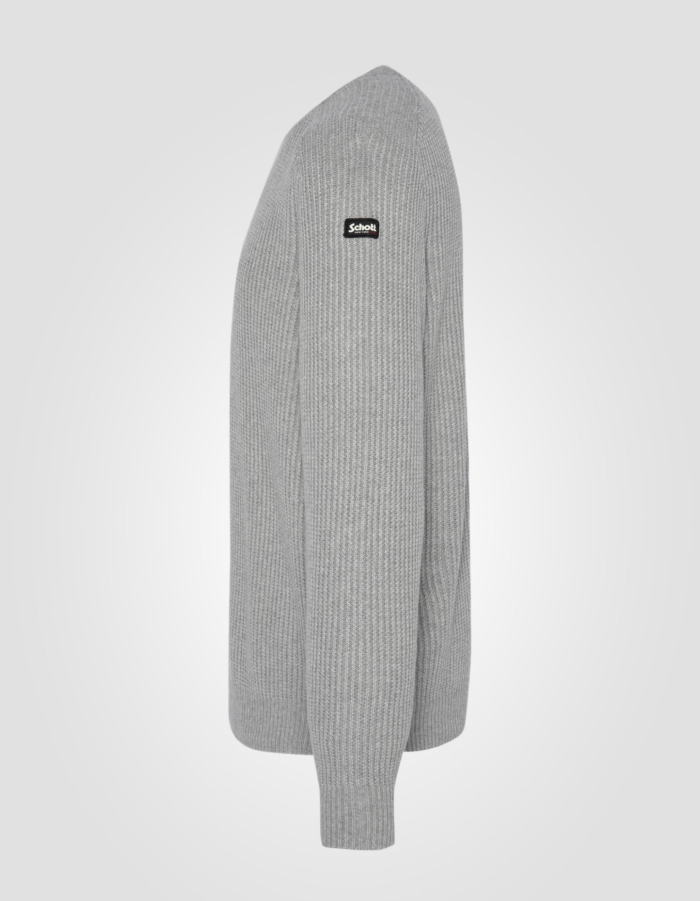 Pullover mit vertikalen Stichen