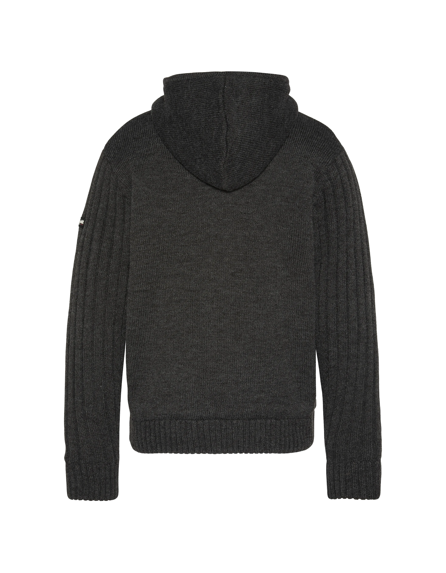 Giubbotto antracite foderato di sherpa