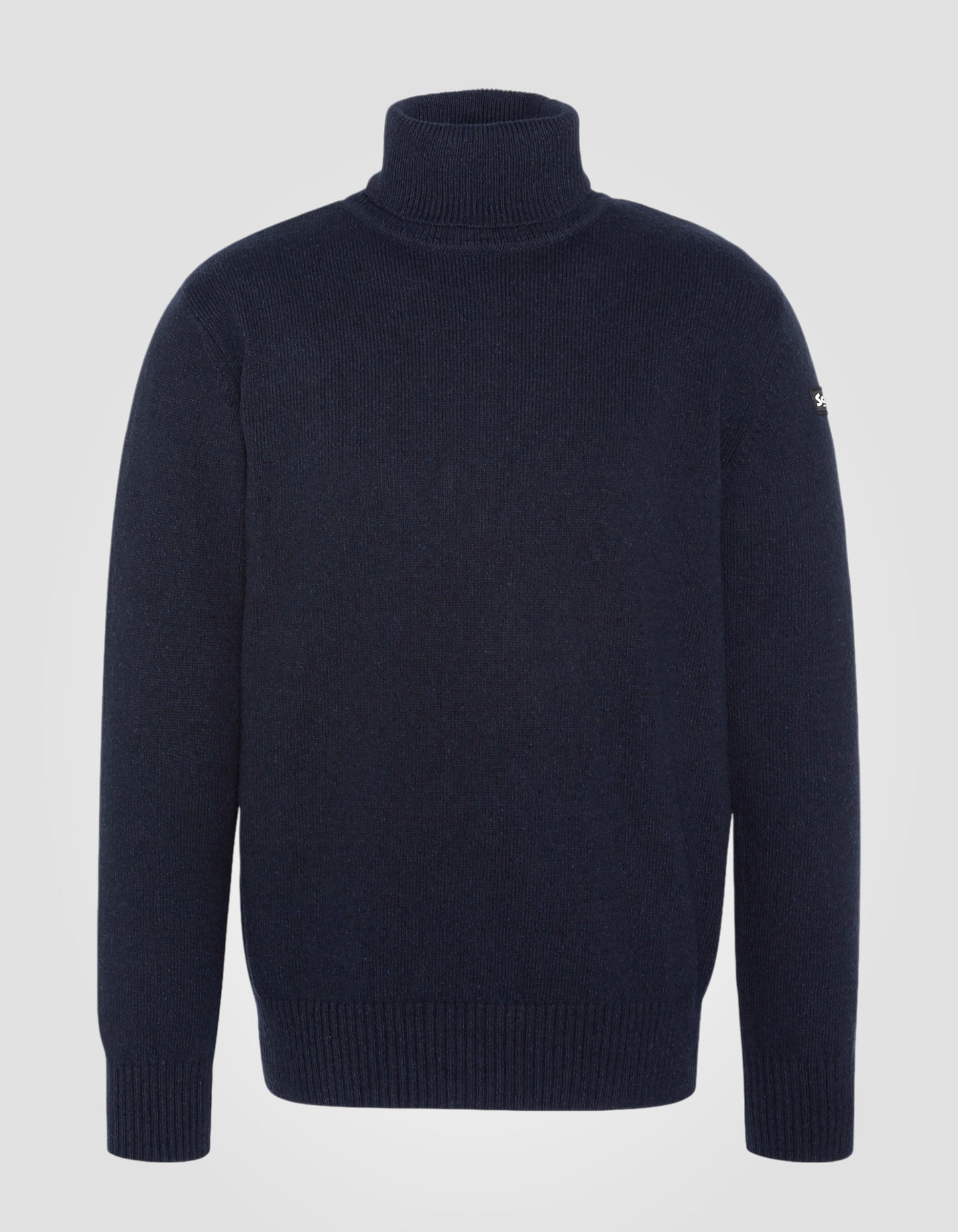 Pull col roulé recyclé