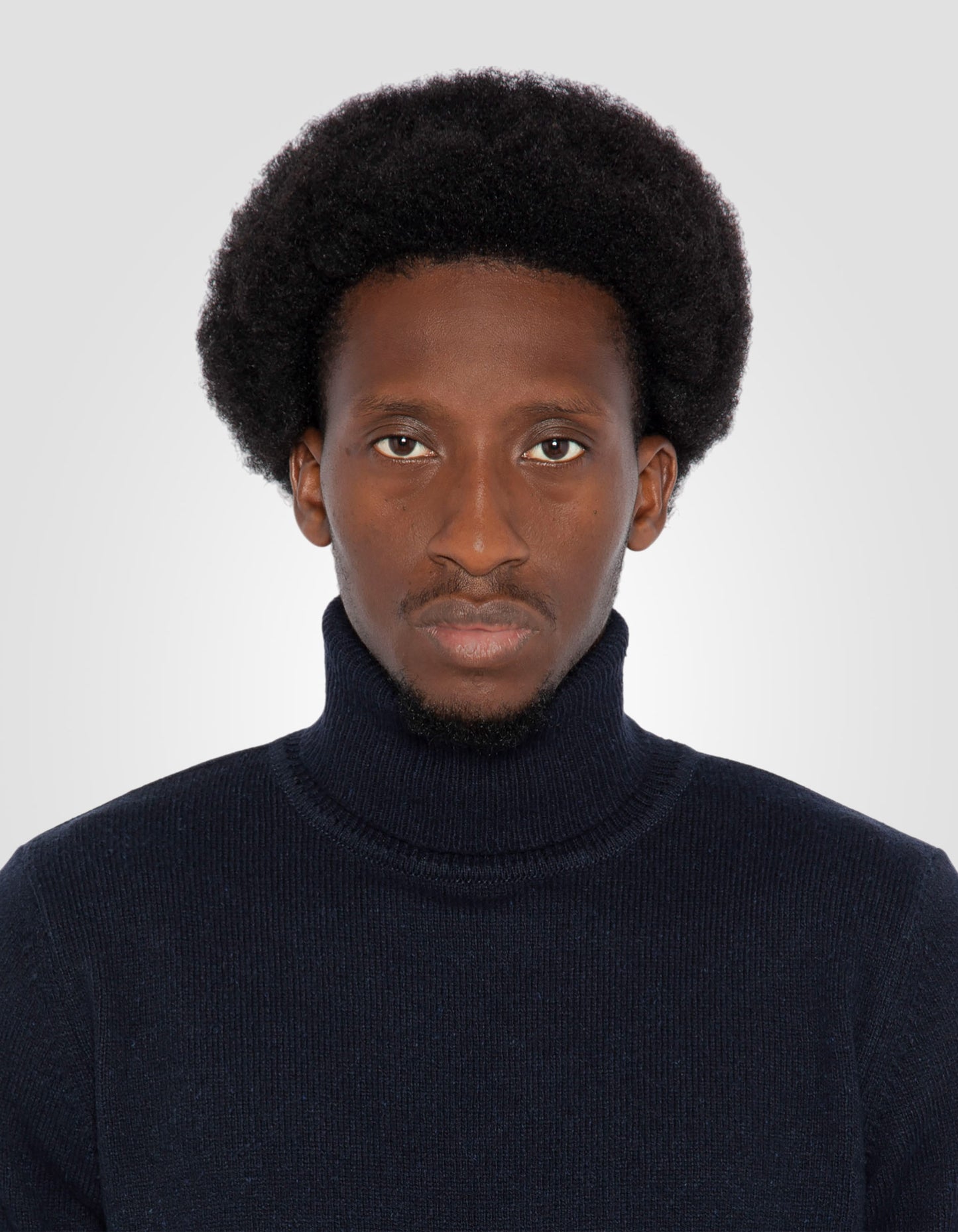 Pull col roulé recyclé