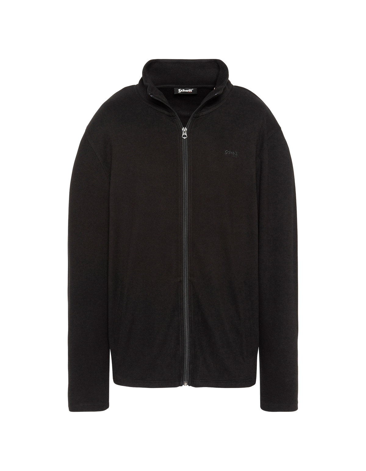Cardigan essentiel zippé noir