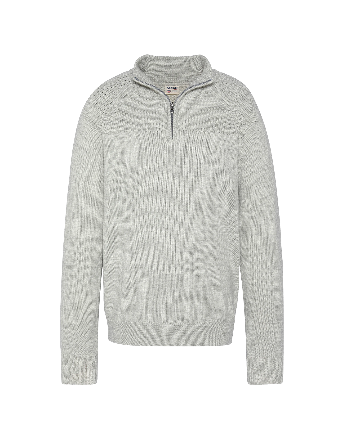 Pull camionneur gris chiné