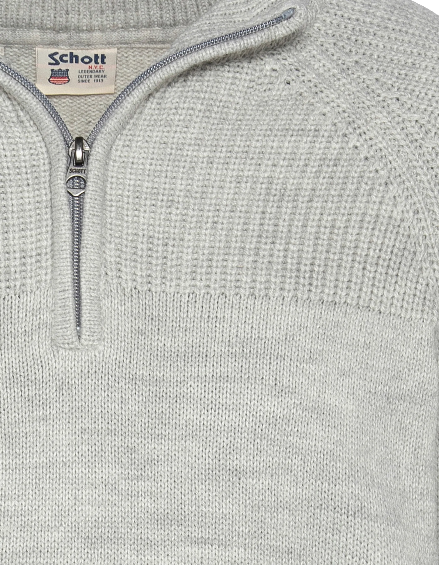 Pull camionneur gris chiné
